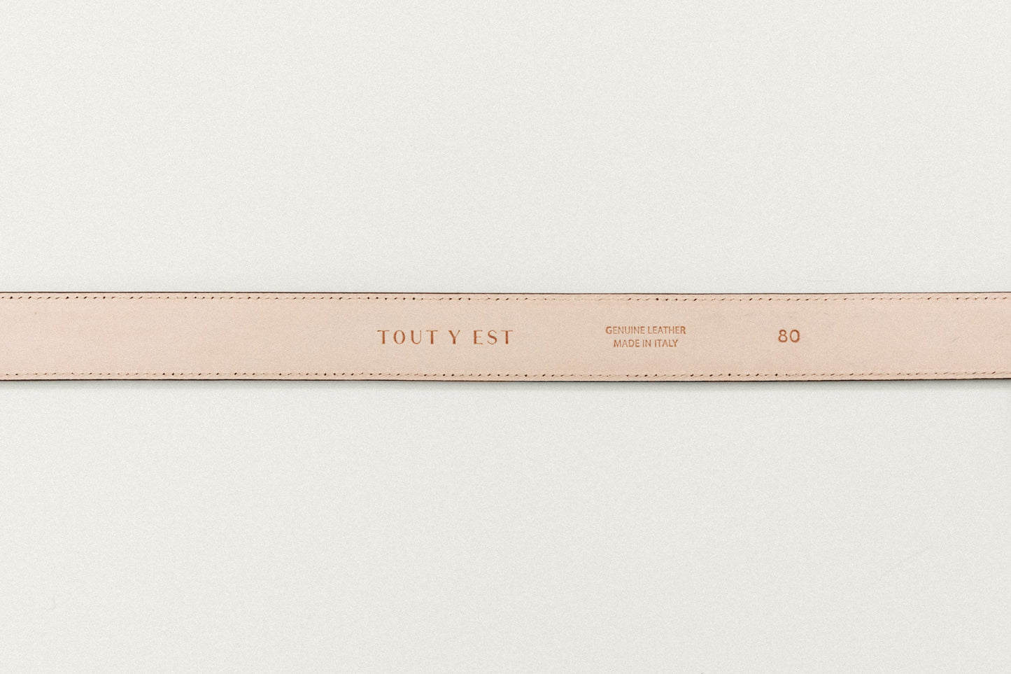 CEINTURE GRAVÉE BROWN