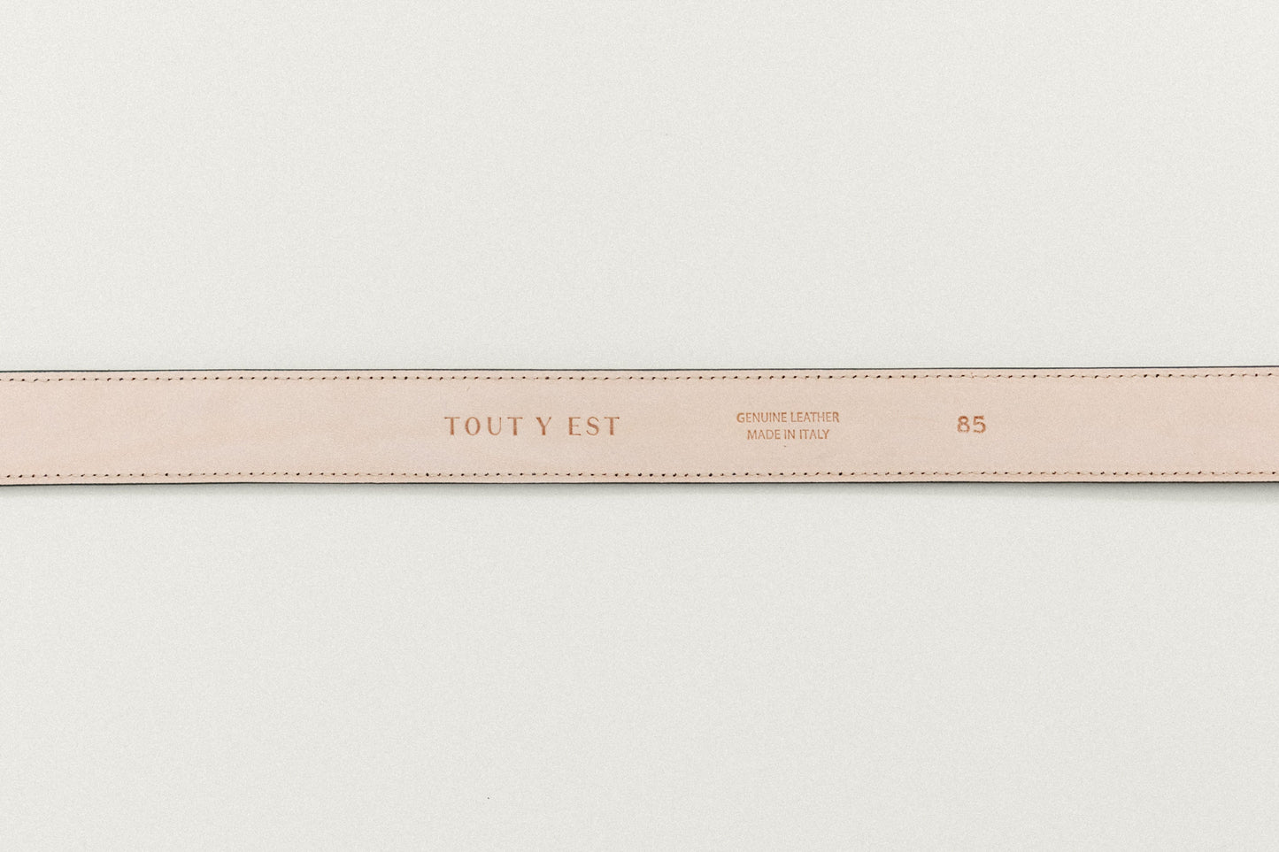 CEINTURE GRAVÉE NAVY