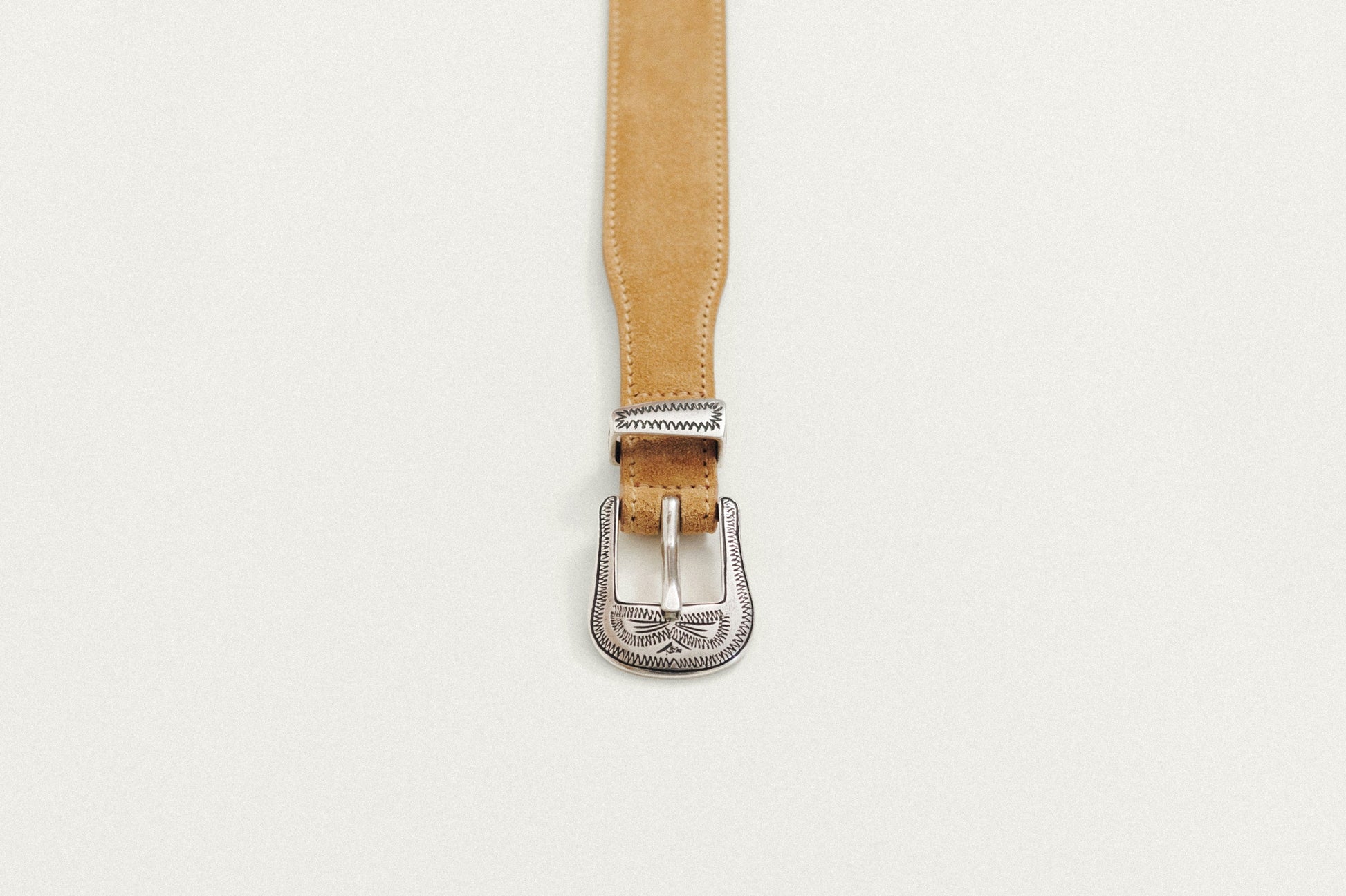 CEINTURE GRAVÉE CAMEL
