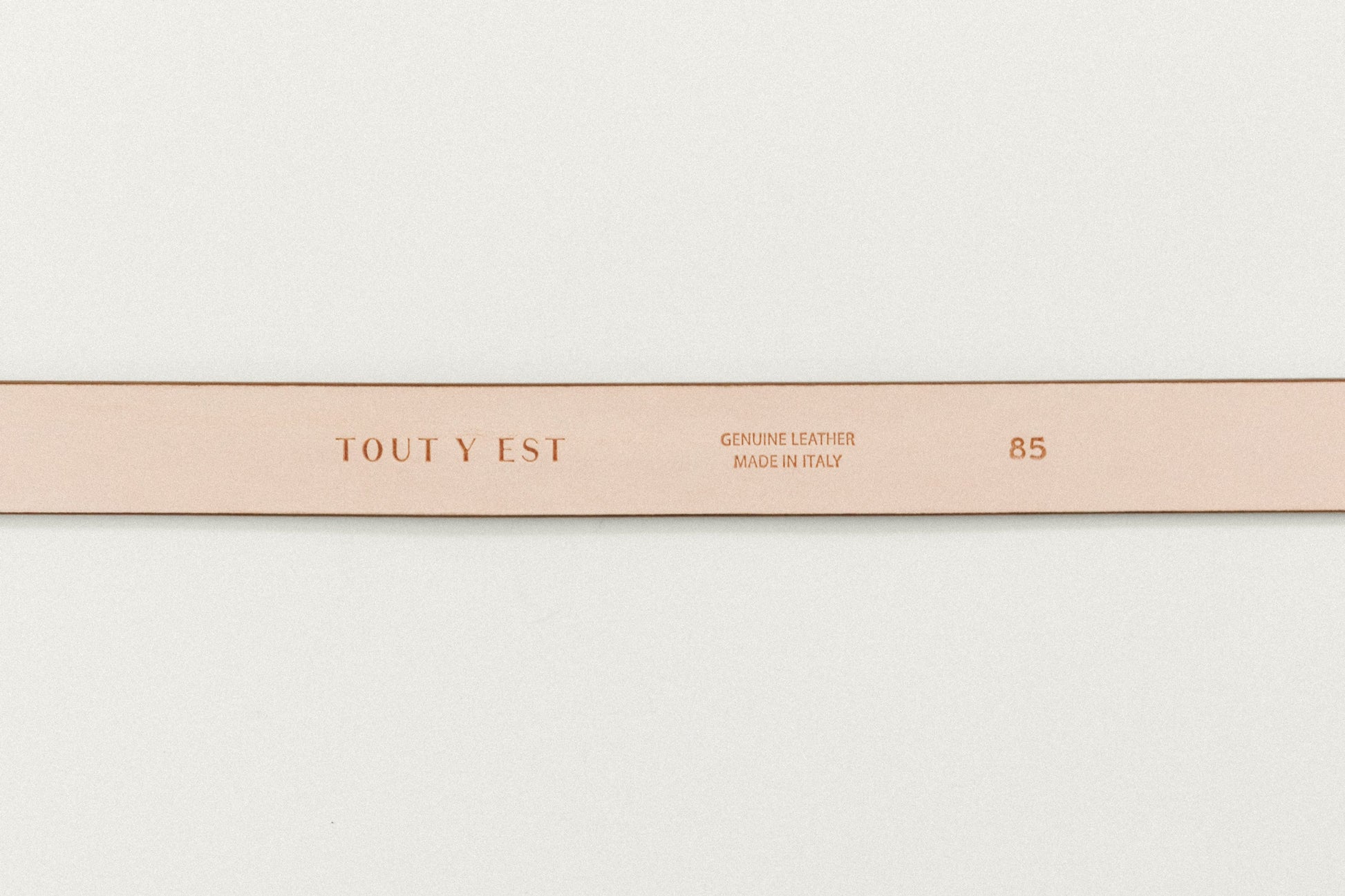 CEINTURE BRODÉE TAN