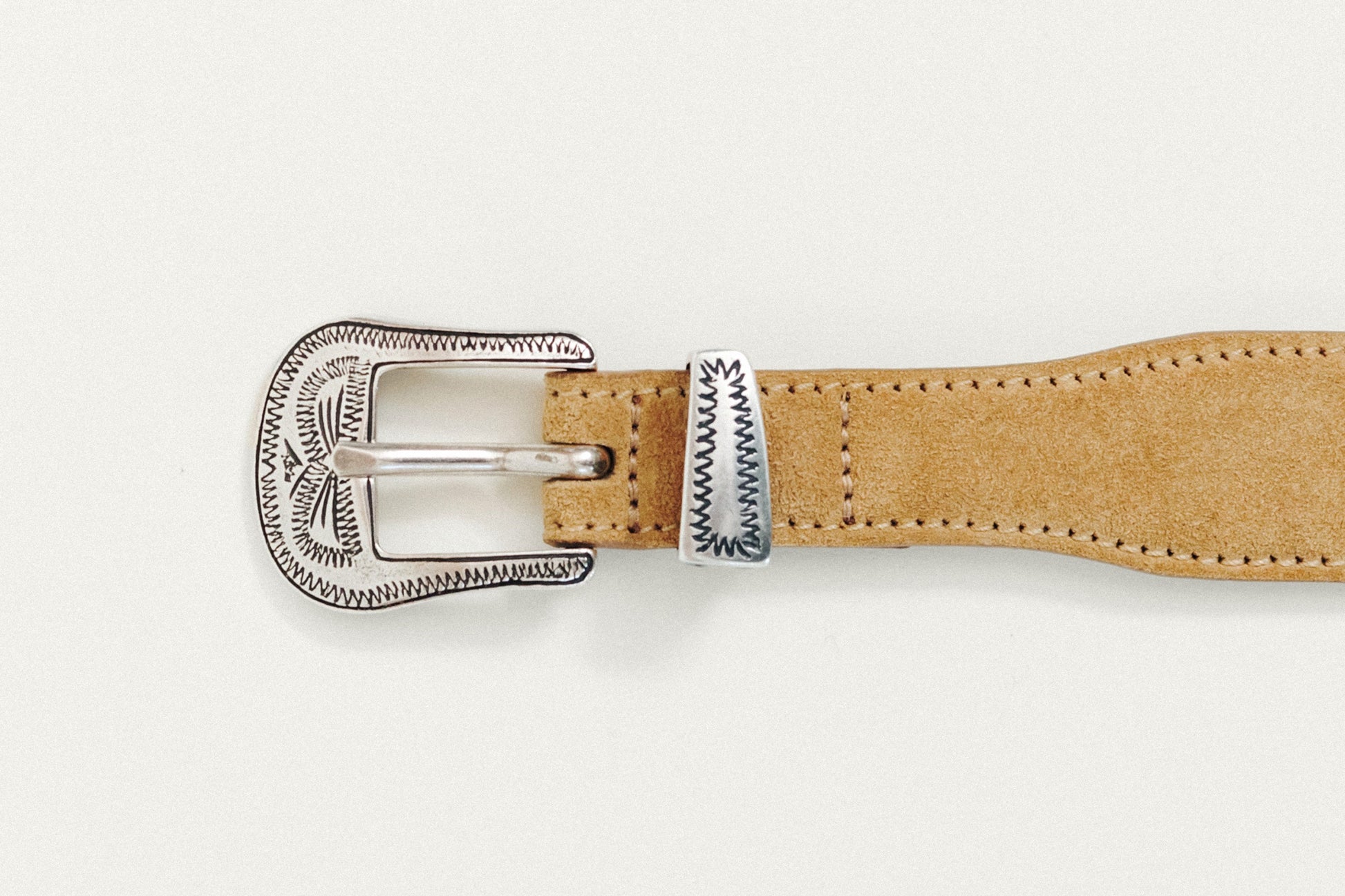 CEINTURE GRAVÉE CAMEL
