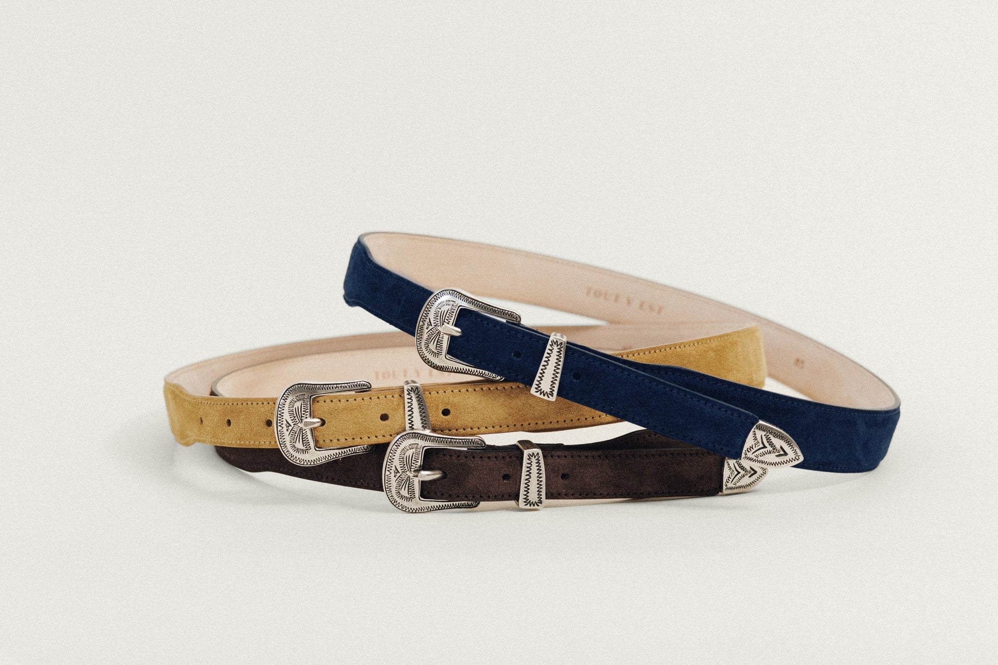 CEINTURE GRAVÉE CAMEL