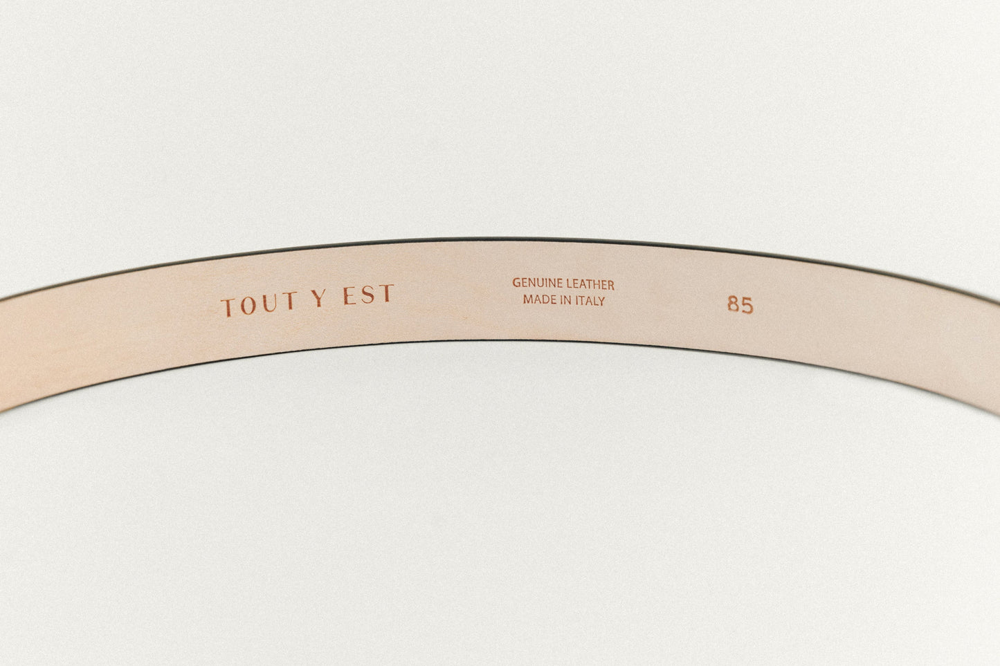 CEINTURE BRODÉE BROWN