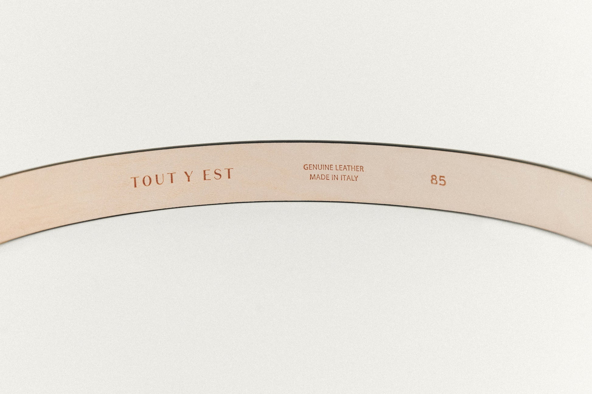 CEINTURE BRODÉE BROWN