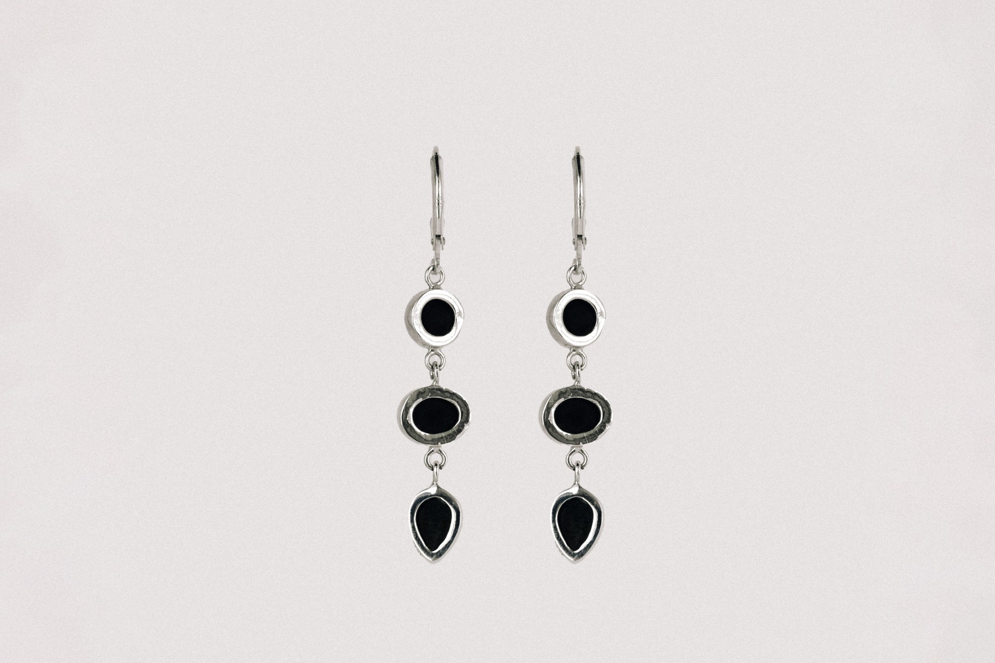 EARRINGS TRIO NOIR