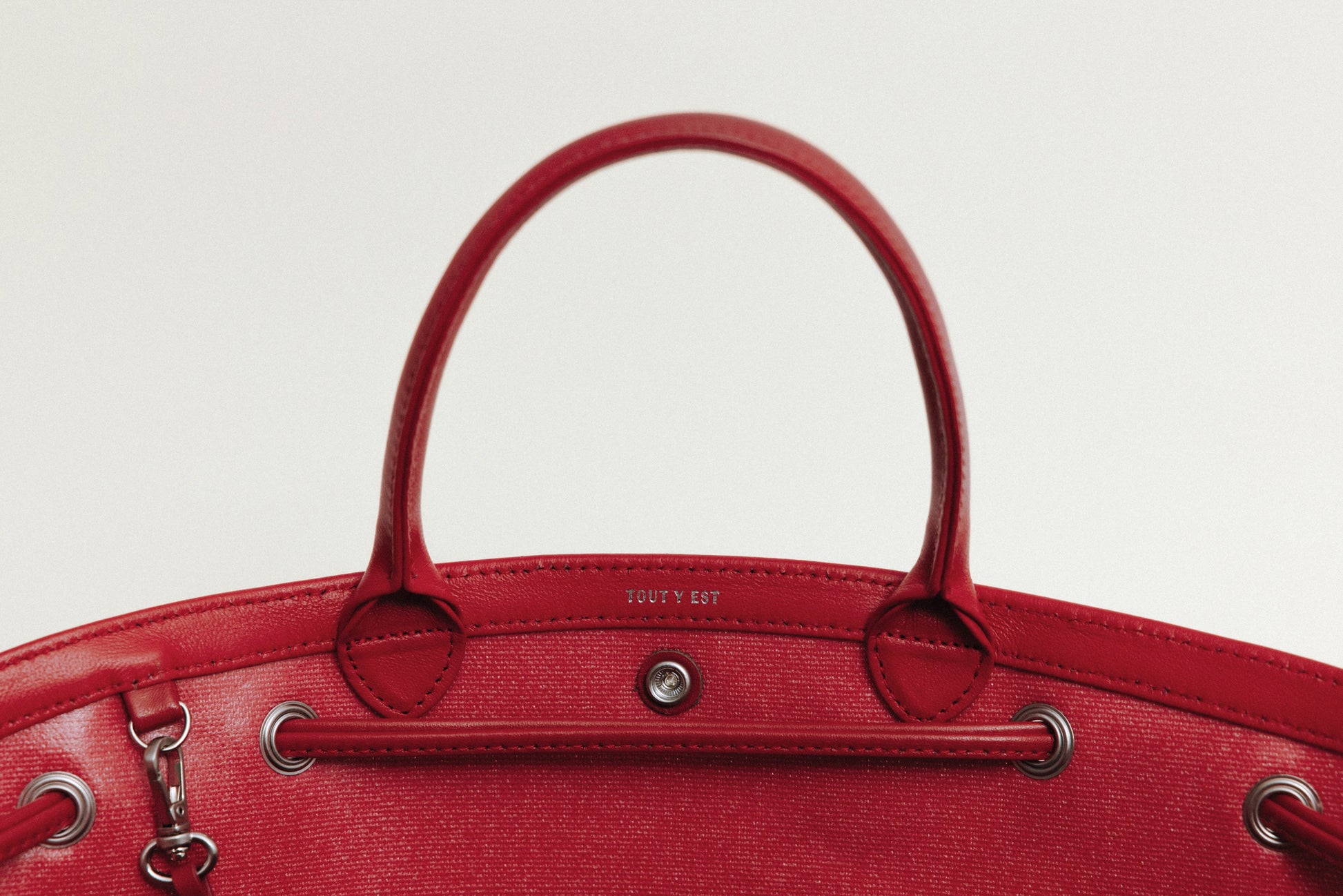 SAC COQUILLE MINI RED