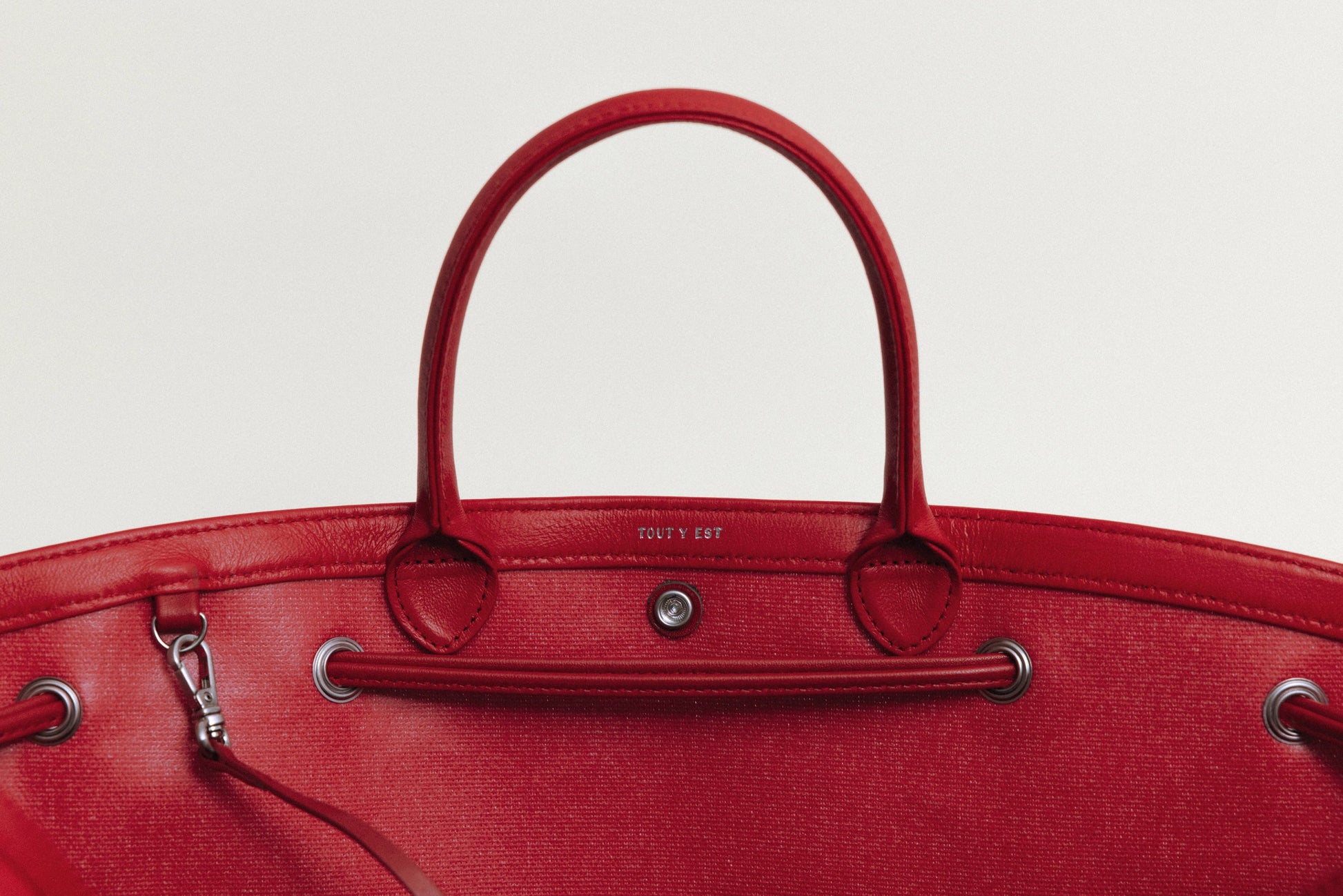 SAC COQUILLE SMALL RED