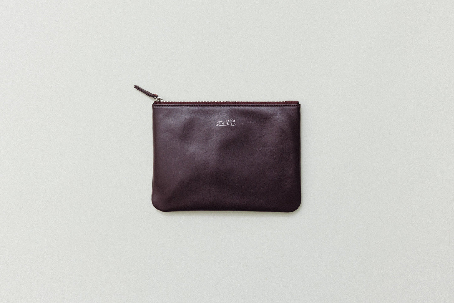 POCHETTE LISSE BURGUNDY