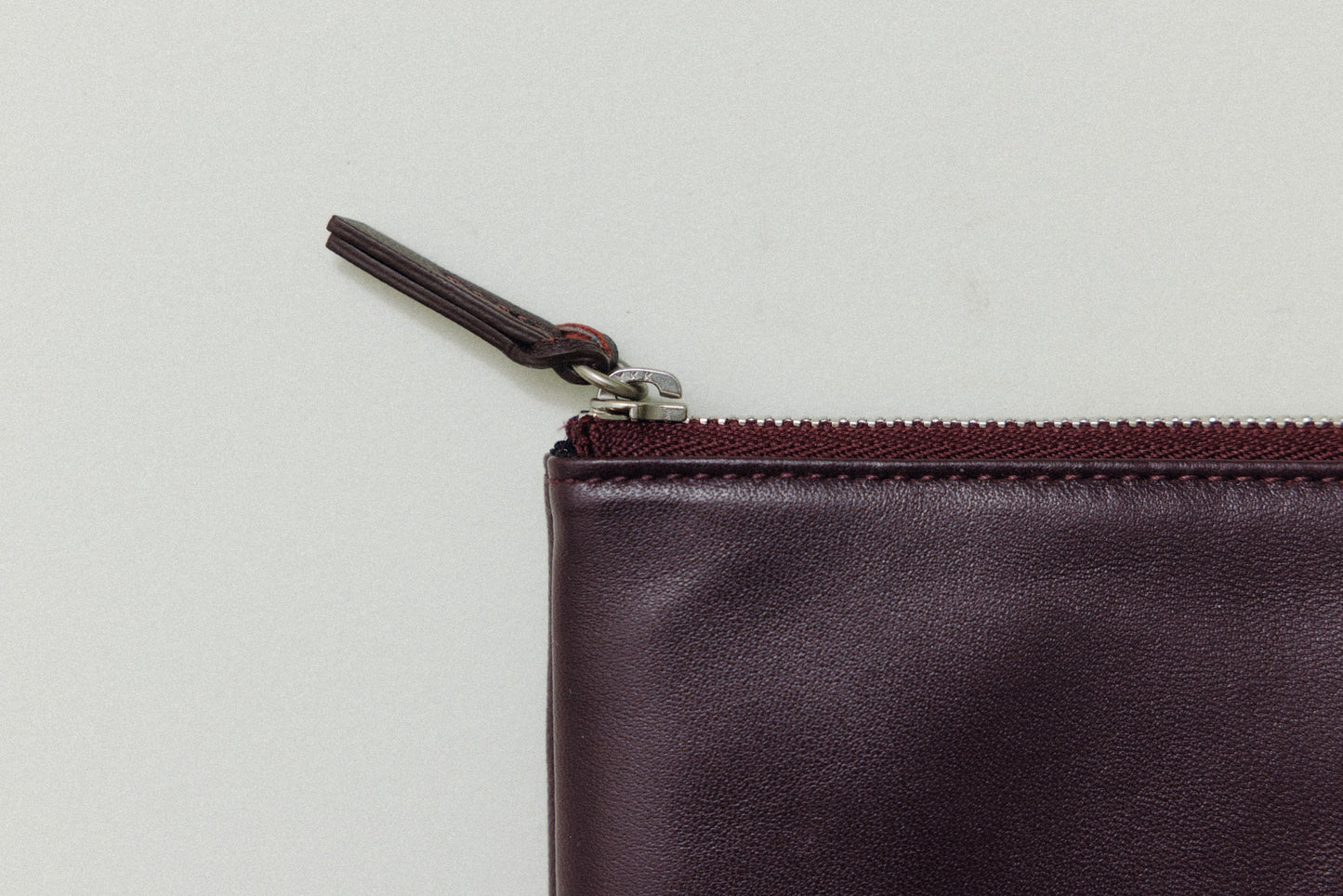 POCHETTE LISSE BURGUNDY