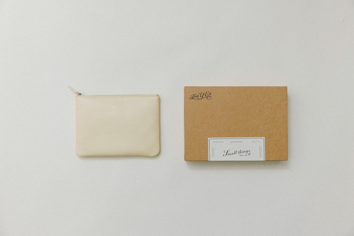 POCHETTE LISSE IVORY