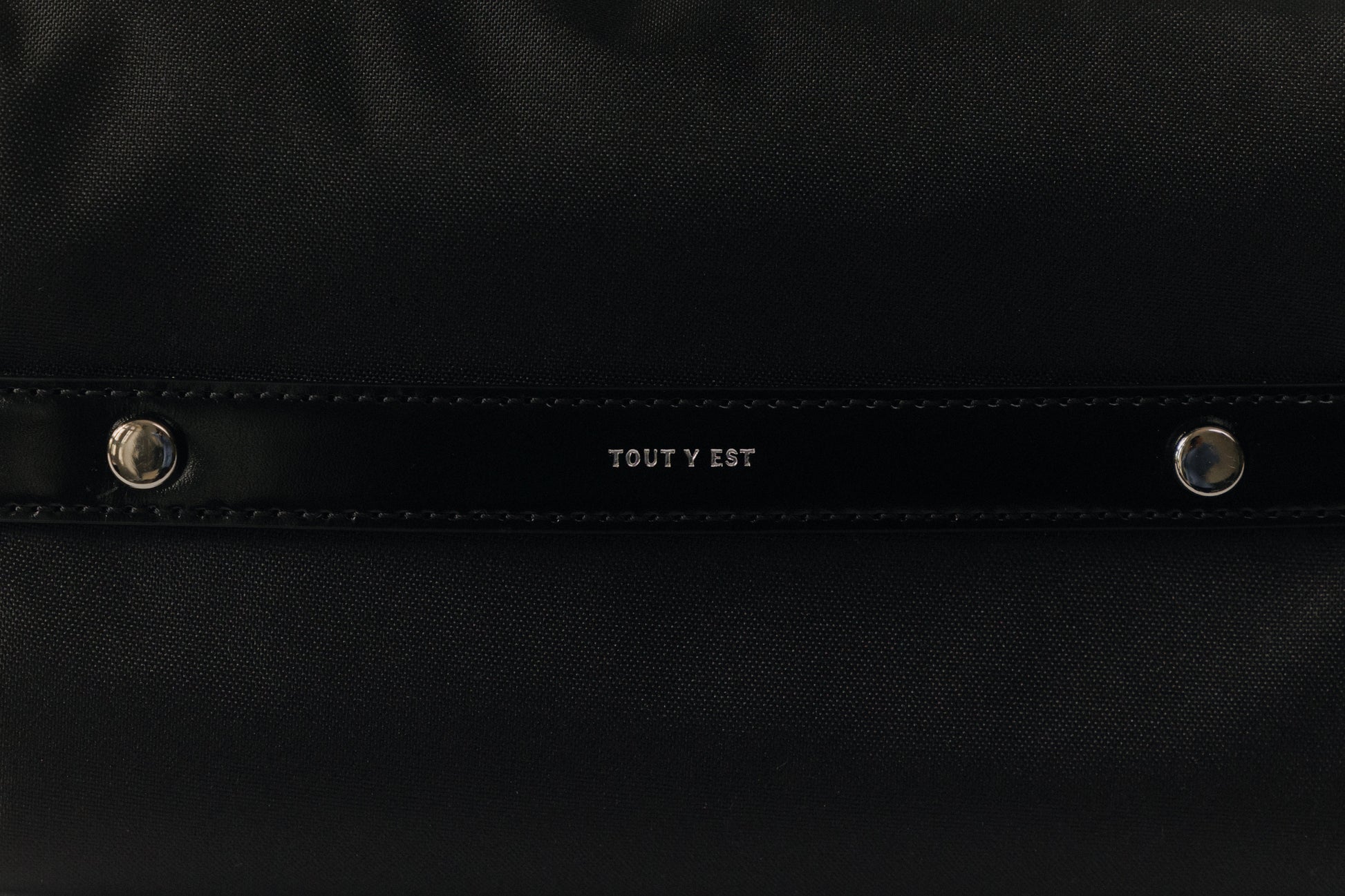 SAC CANOT TOILE SMALL BLACK