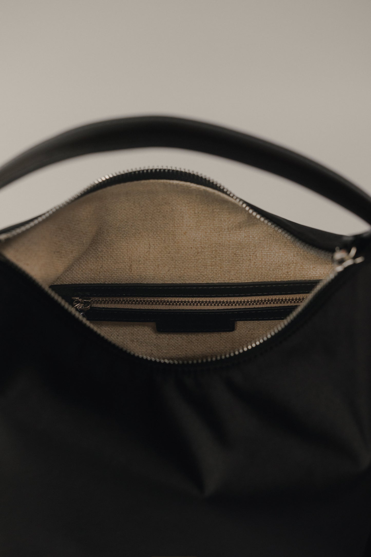SAC CANOT TOILE SMALL BLACK