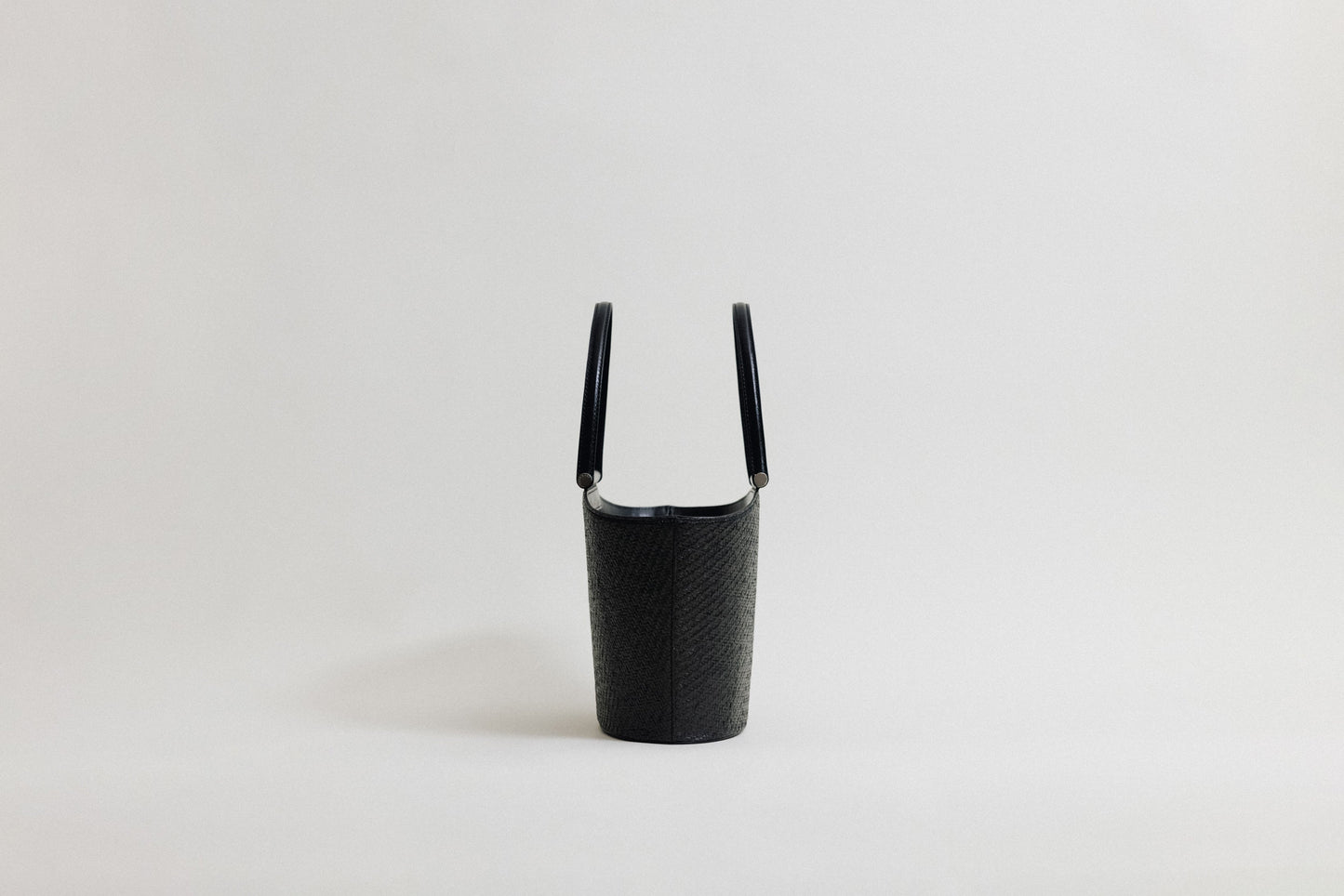 SAC ÉTIRÉ RATTAN SMALL BLACK