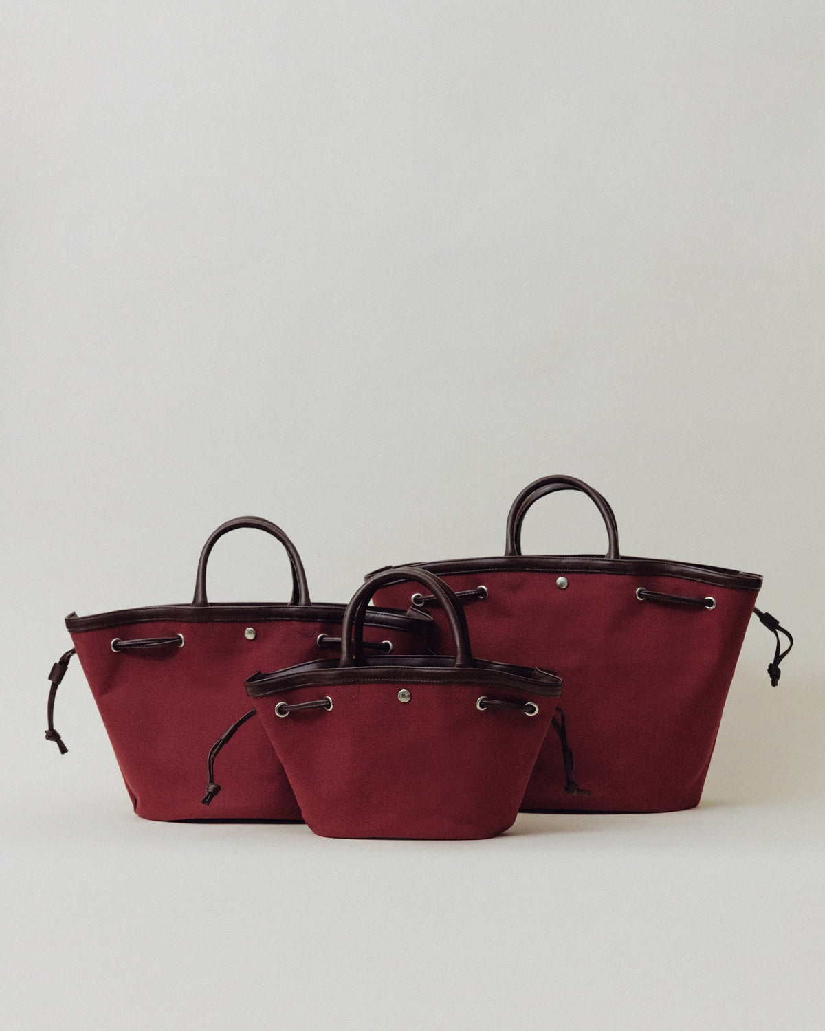 SAC COQUILLE SMALL BURGUNDY