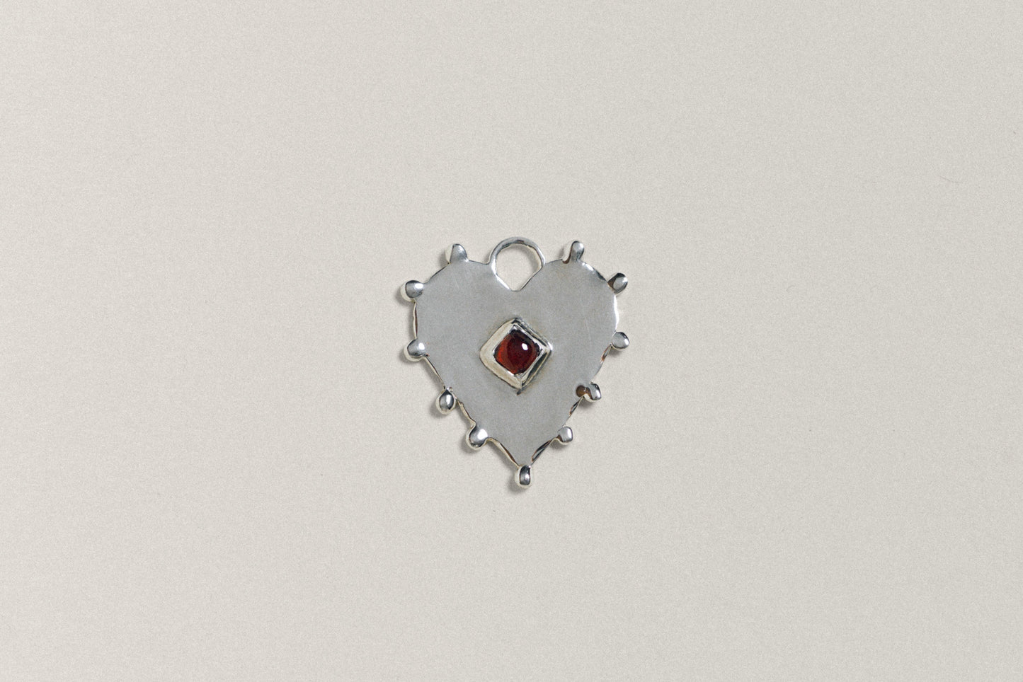 EARRINGS CŒUR & PERLE