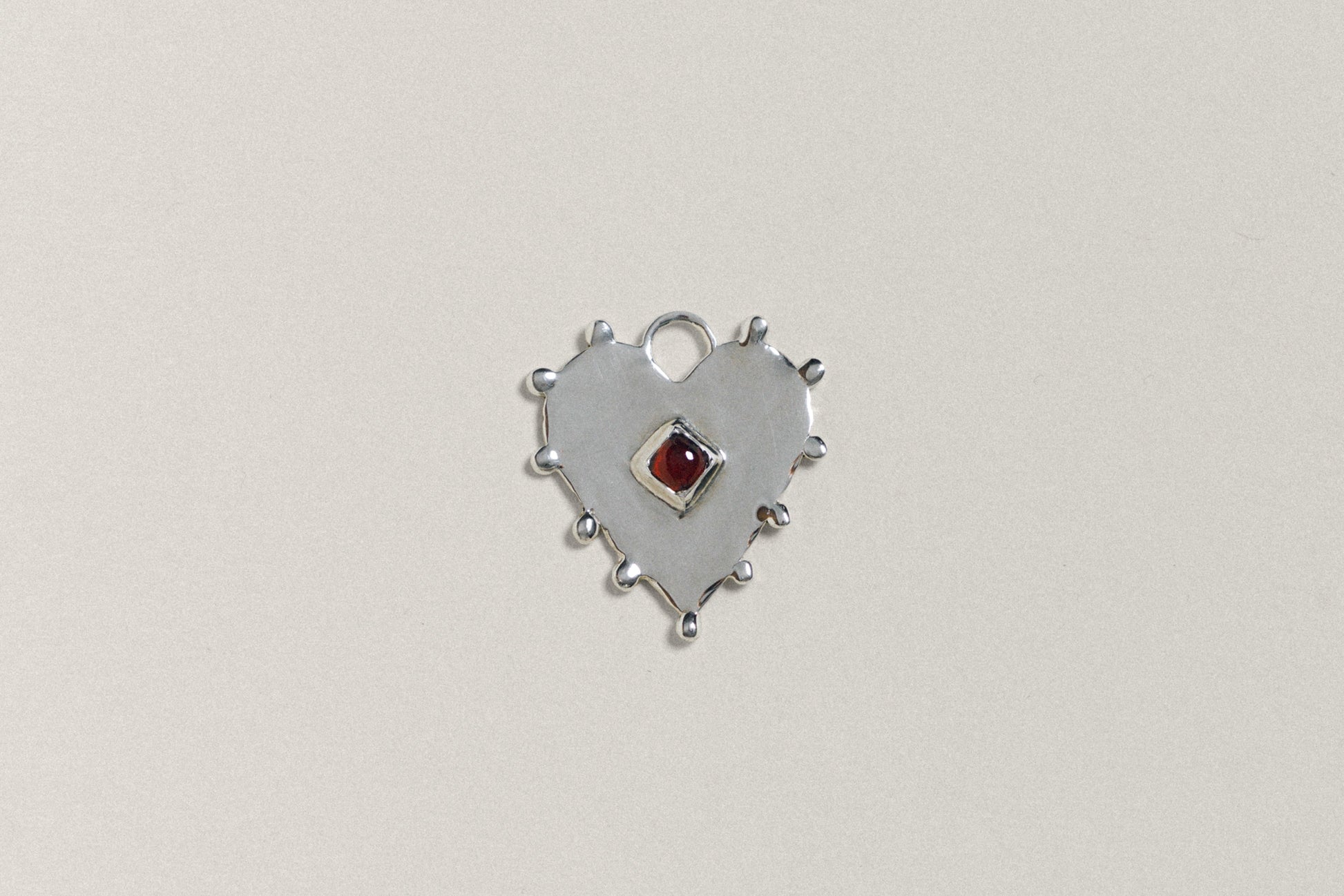 EARRINGS CŒUR & PERLE