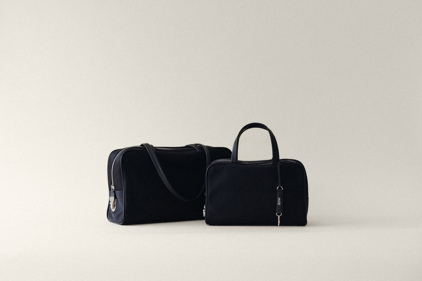 SAC LOQUET NYLON SMALL BLACK