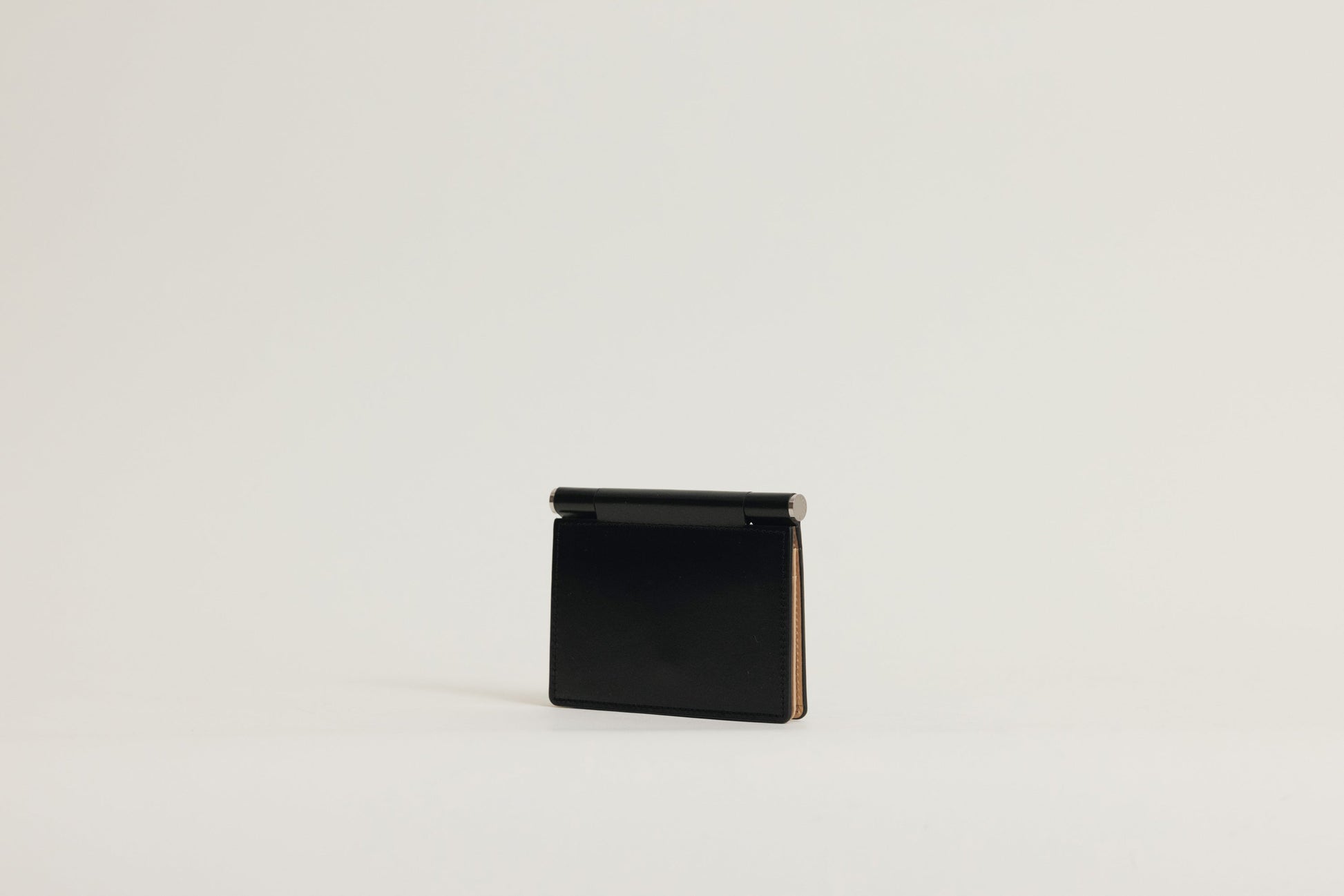 PORTE CARTES DE VISITE PAUMELLE BLACK / NATURAL
