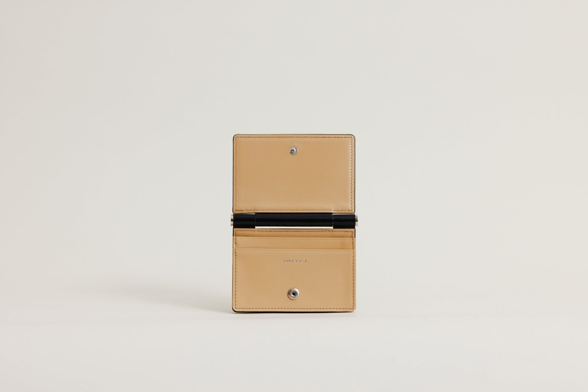 PORTE CARTES DE VISITE PAUMELLE BLACK / NATURAL