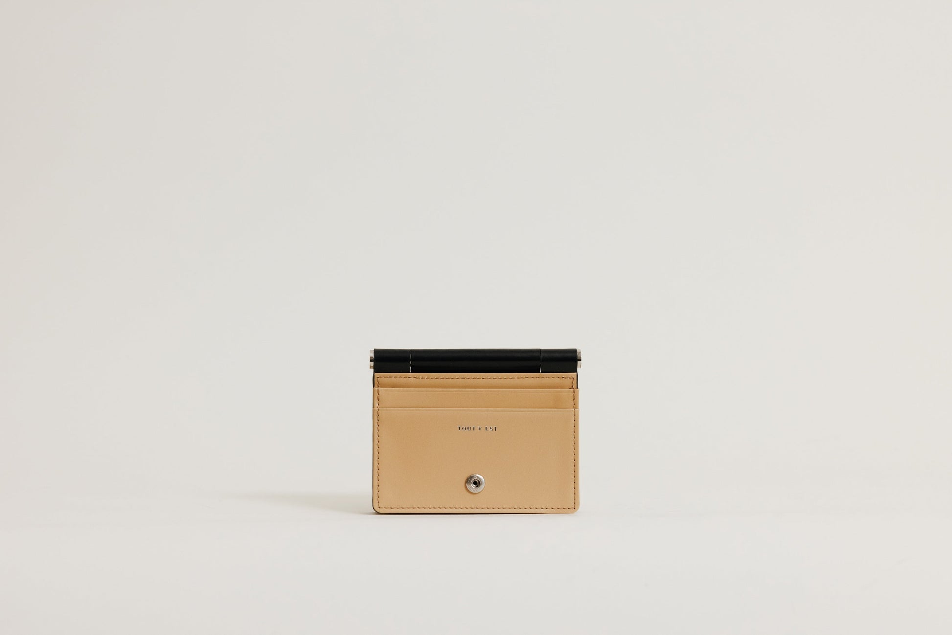 PORTE CARTES DE VISITE PAUMELLE BLACK / NATURAL