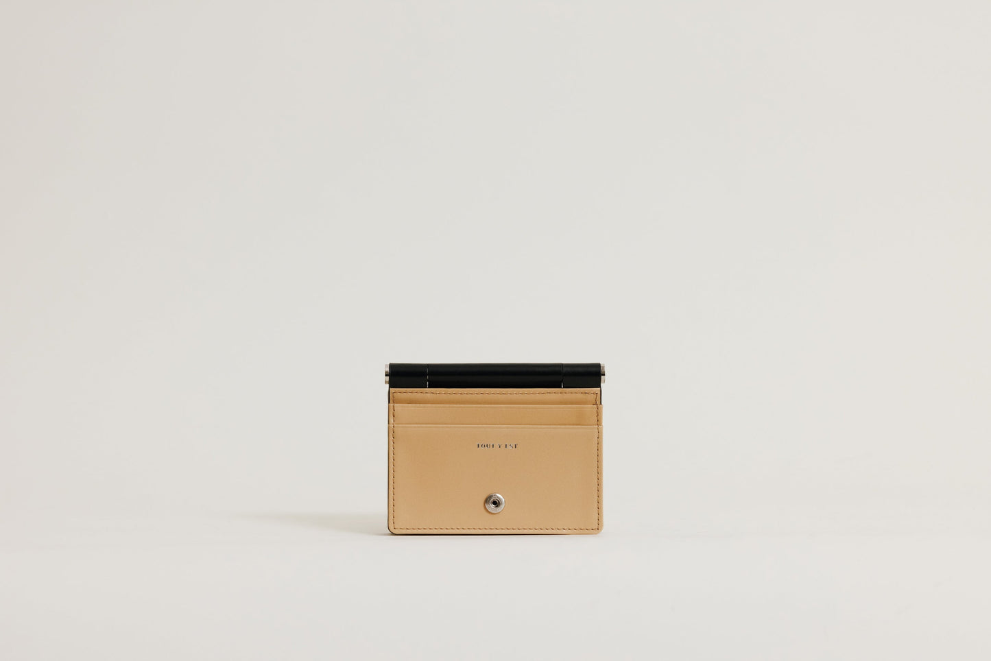 PORTE CARTES DE VISITE PAUMELLE BLACK / NATURAL