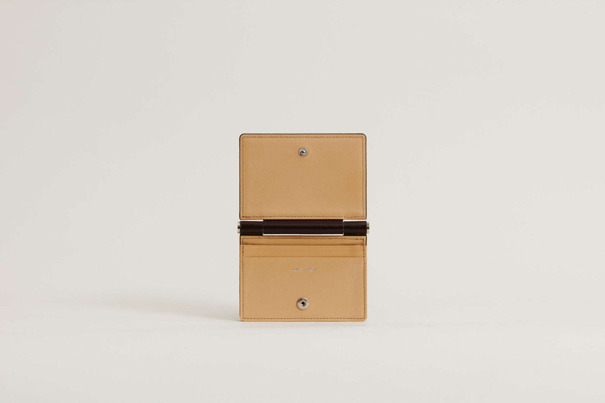 PORTE CARTES DE VISITE PAUMELLE BROWN / NATURAL