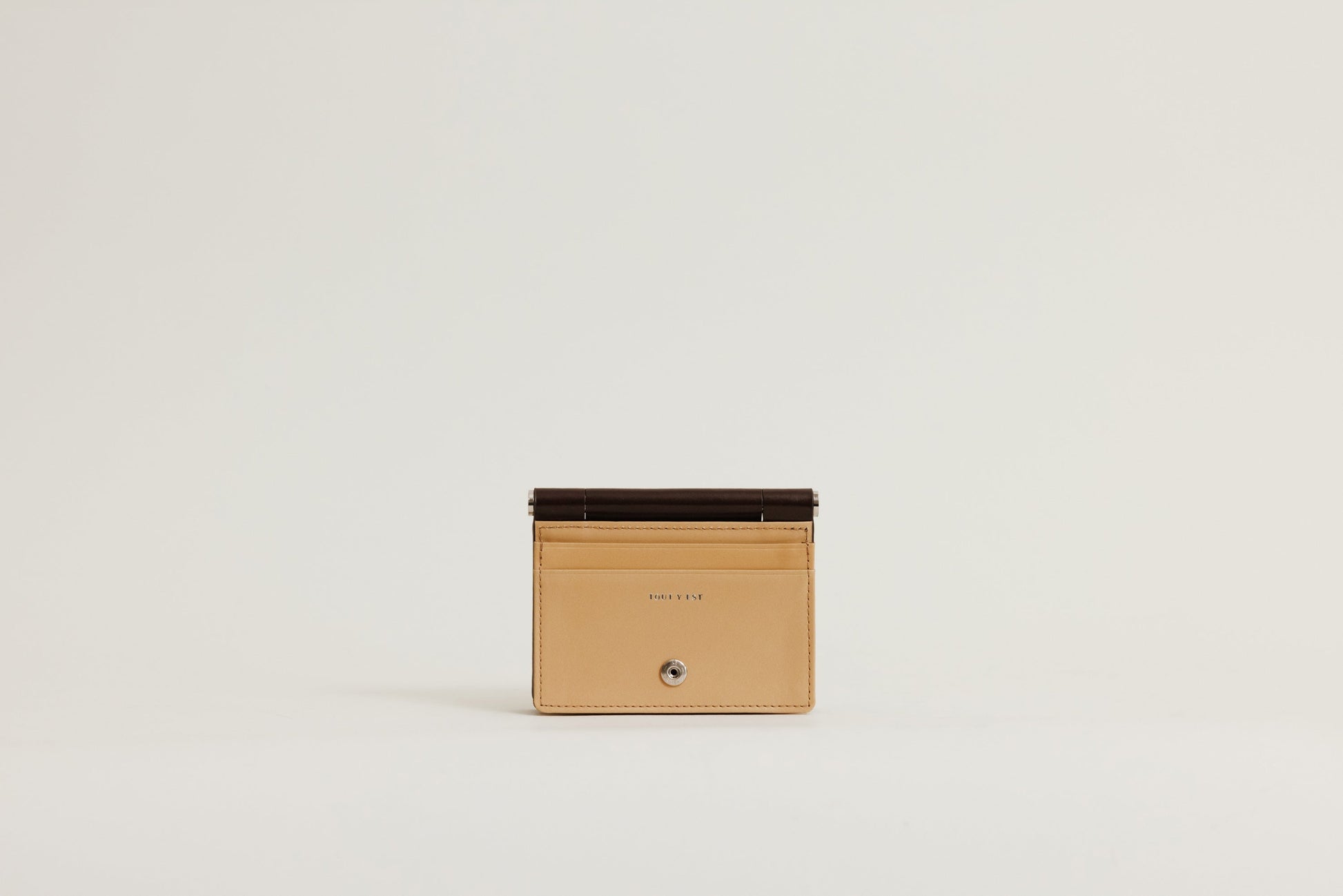PORTE CARTES DE VISITE PAUMELLE BROWN / NATURAL