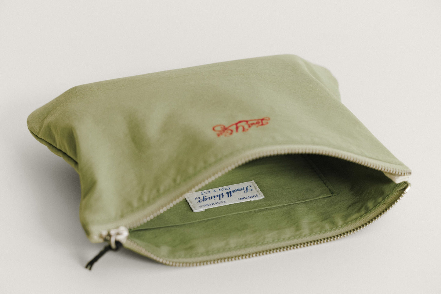 POCHETTE CARRÉE OLIVE