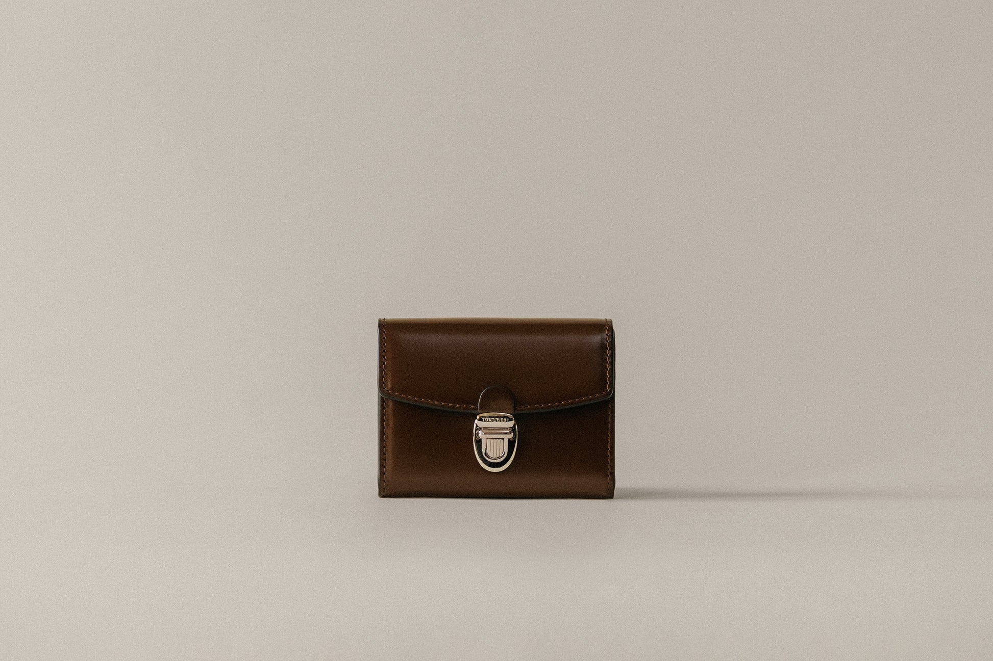 PORTE CARTES LOQUET BROWN