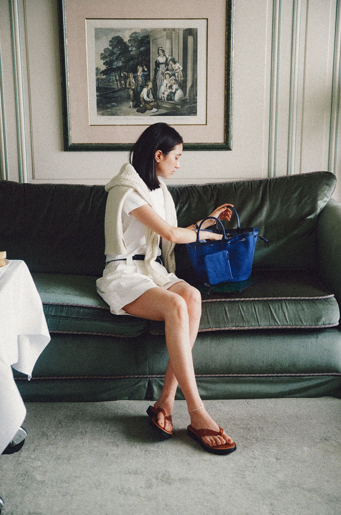 ★TOUT Y EST★ Betty bag pink 024 Pロゴアップリケ配色バッグ （トートバッグ）｜PINK HOUSE