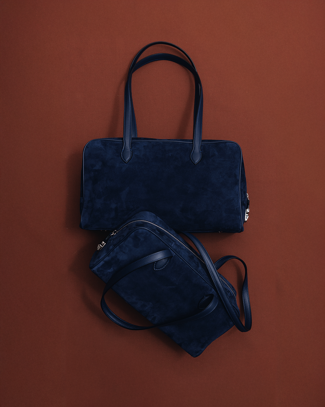 [日本限定] SAC LOQUET SMALL SUEDE NAVY