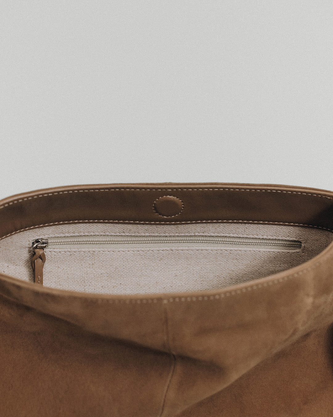 SAC NACELLE MINI SUEDE CAMEL