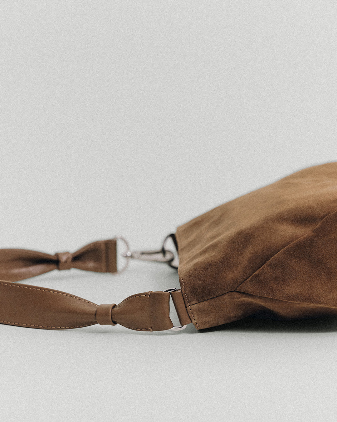 SAC NACELLE MINI SUEDE CAMEL