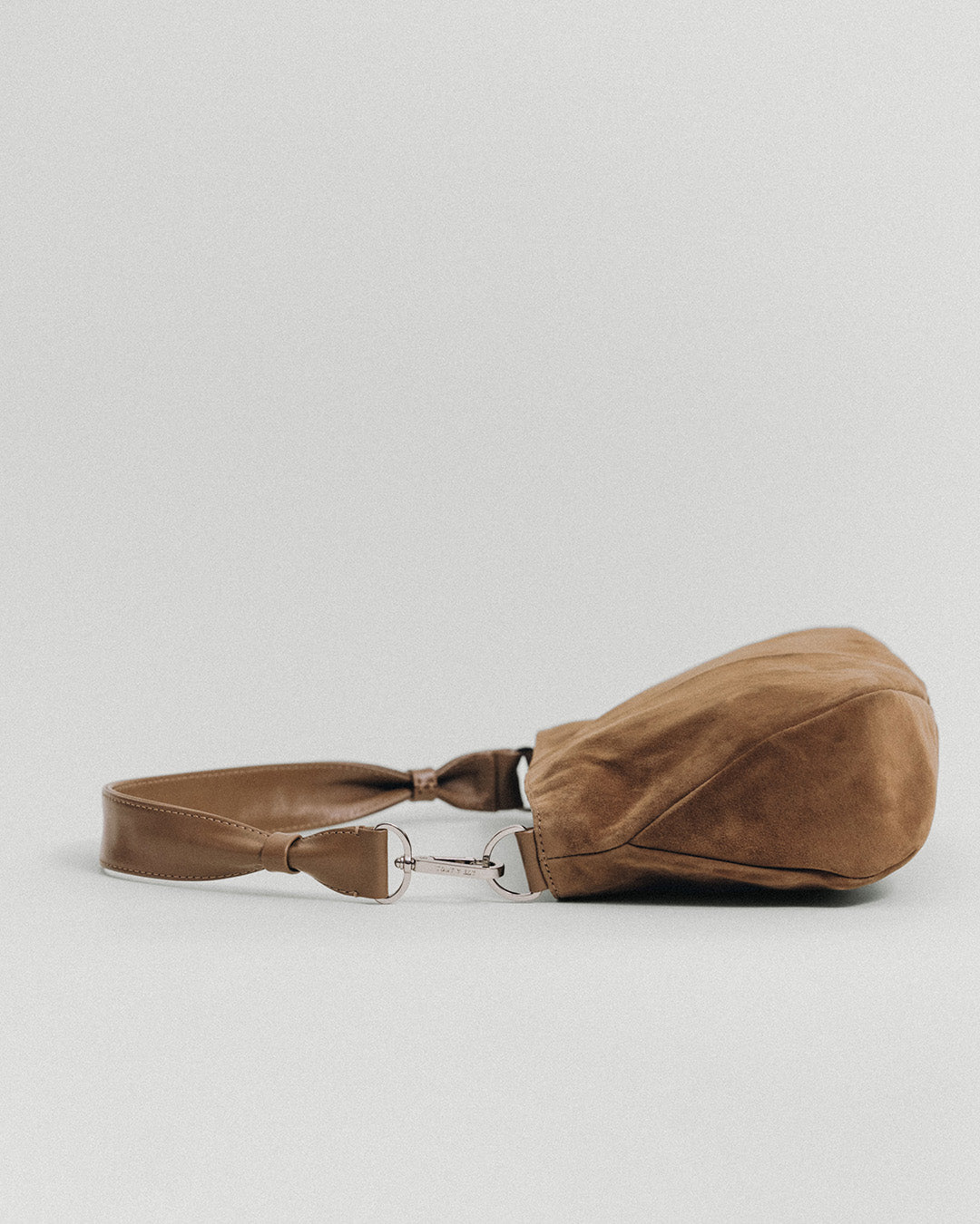 SAC NACELLE MINI SUEDE CAMEL
