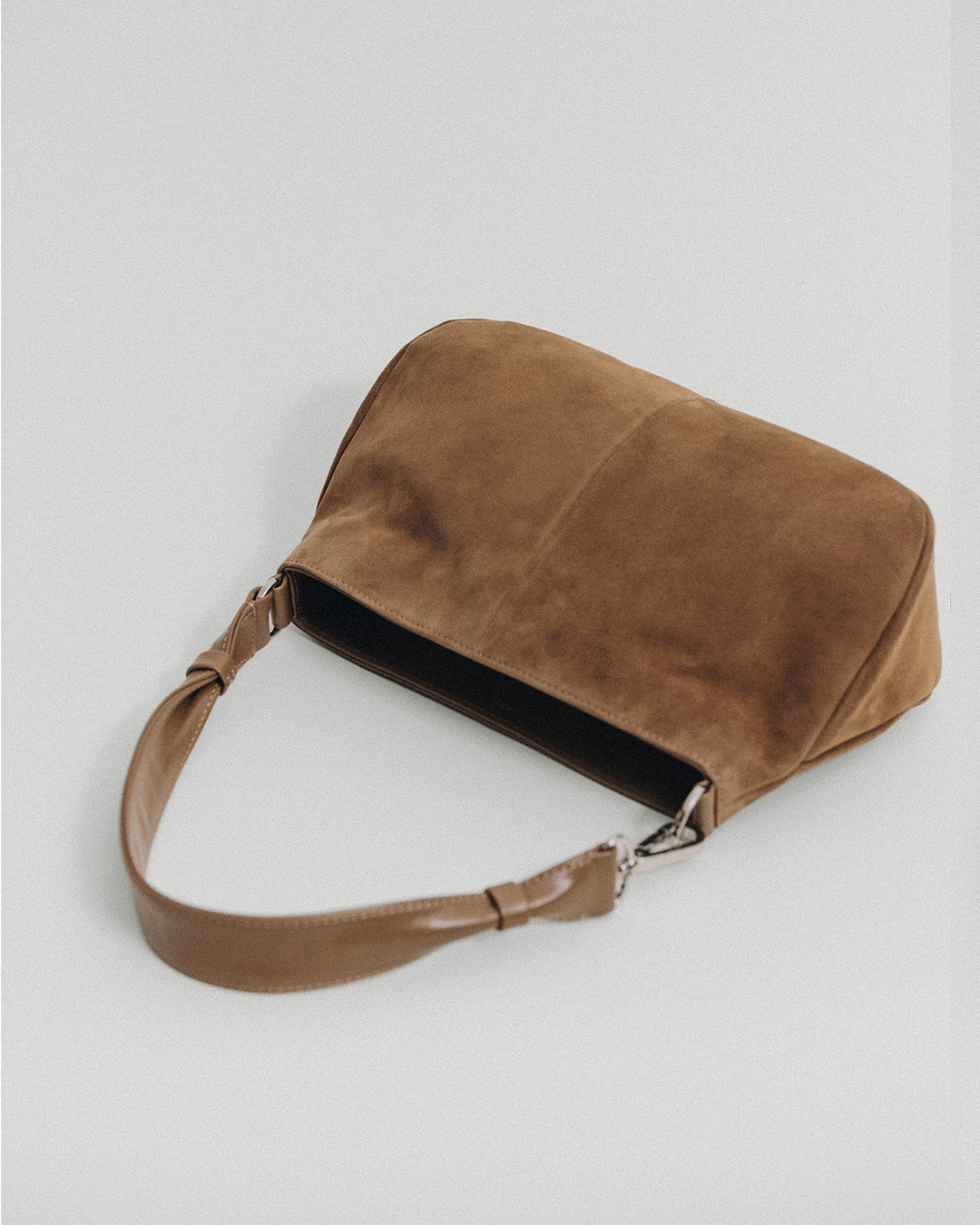 SAC NACELLE MINI SUEDE CAMEL