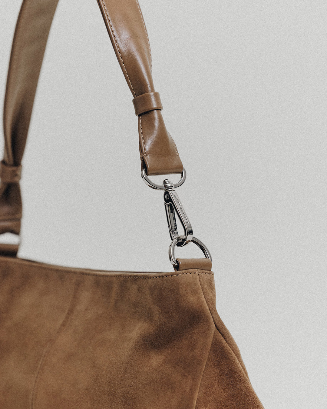 SAC NACELLE MINI SUEDE CAMEL