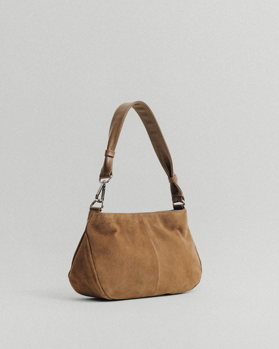 SAC NACELLE MINI SUEDE CAMEL