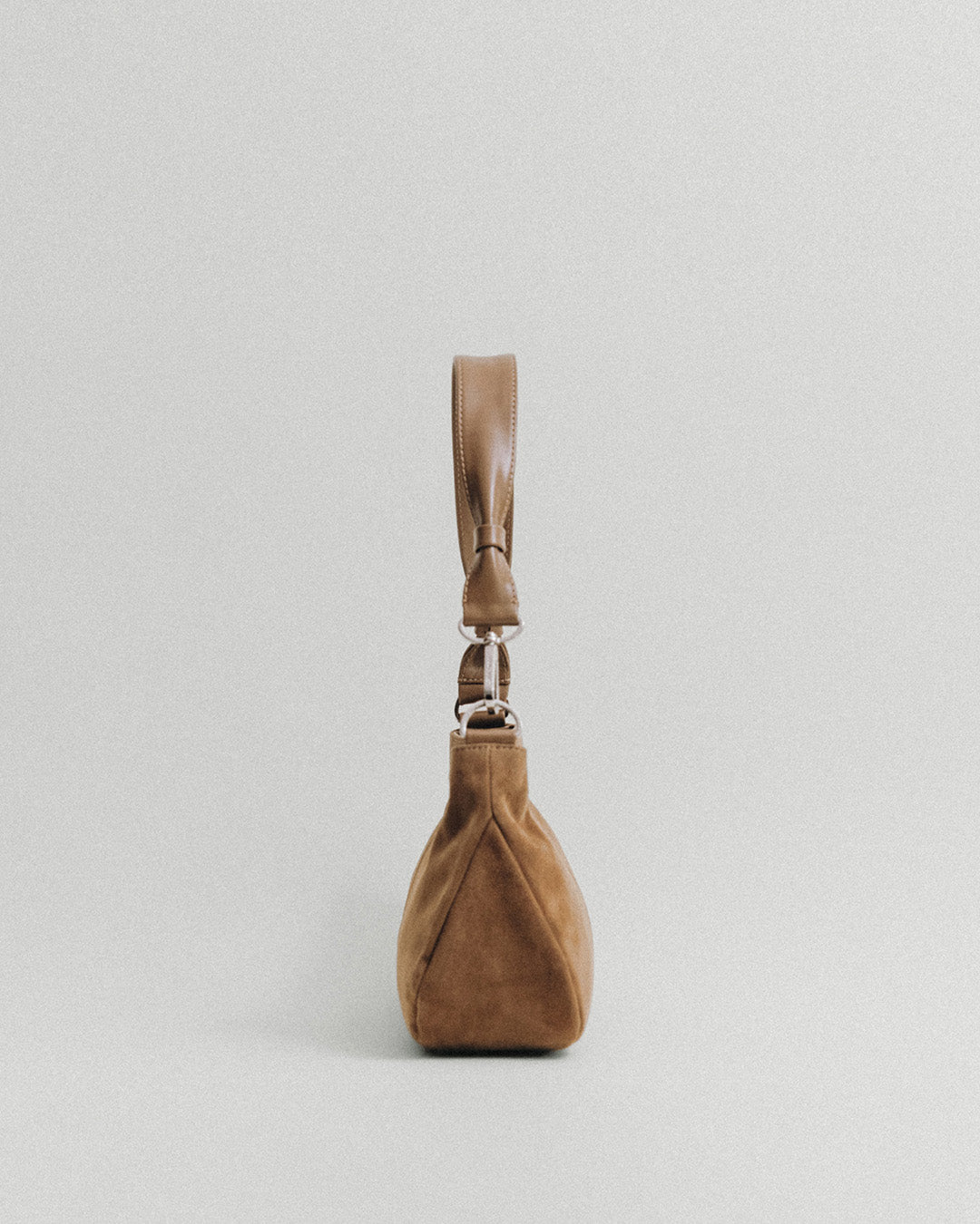 SAC NACELLE MINI SUEDE CAMEL