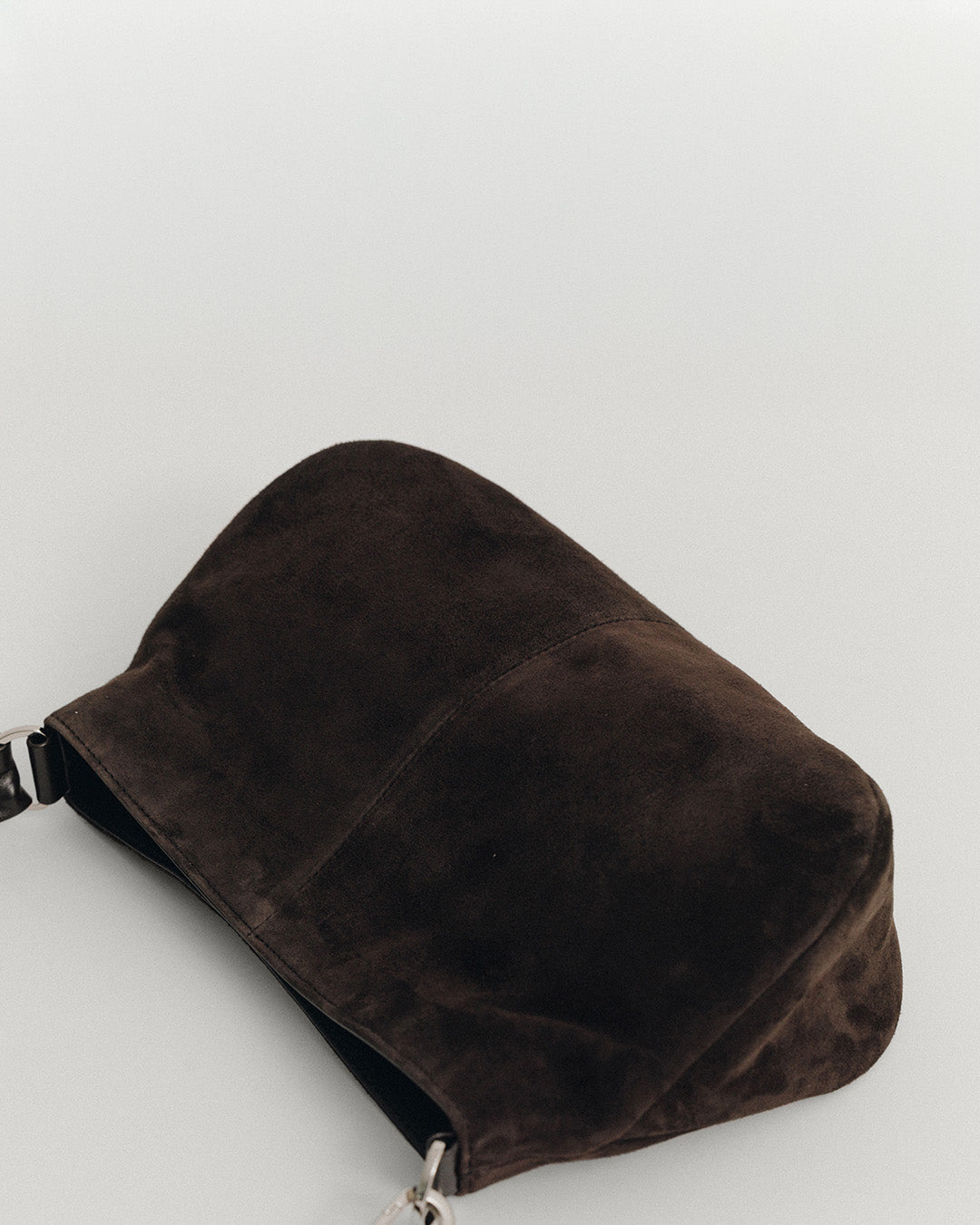 SAC NACELLE MINI SUEDE BROWN