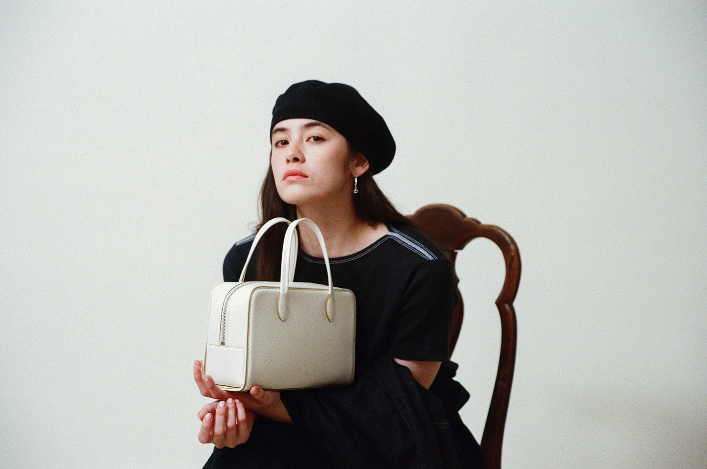 SAC LOQUET SMALL IVORY