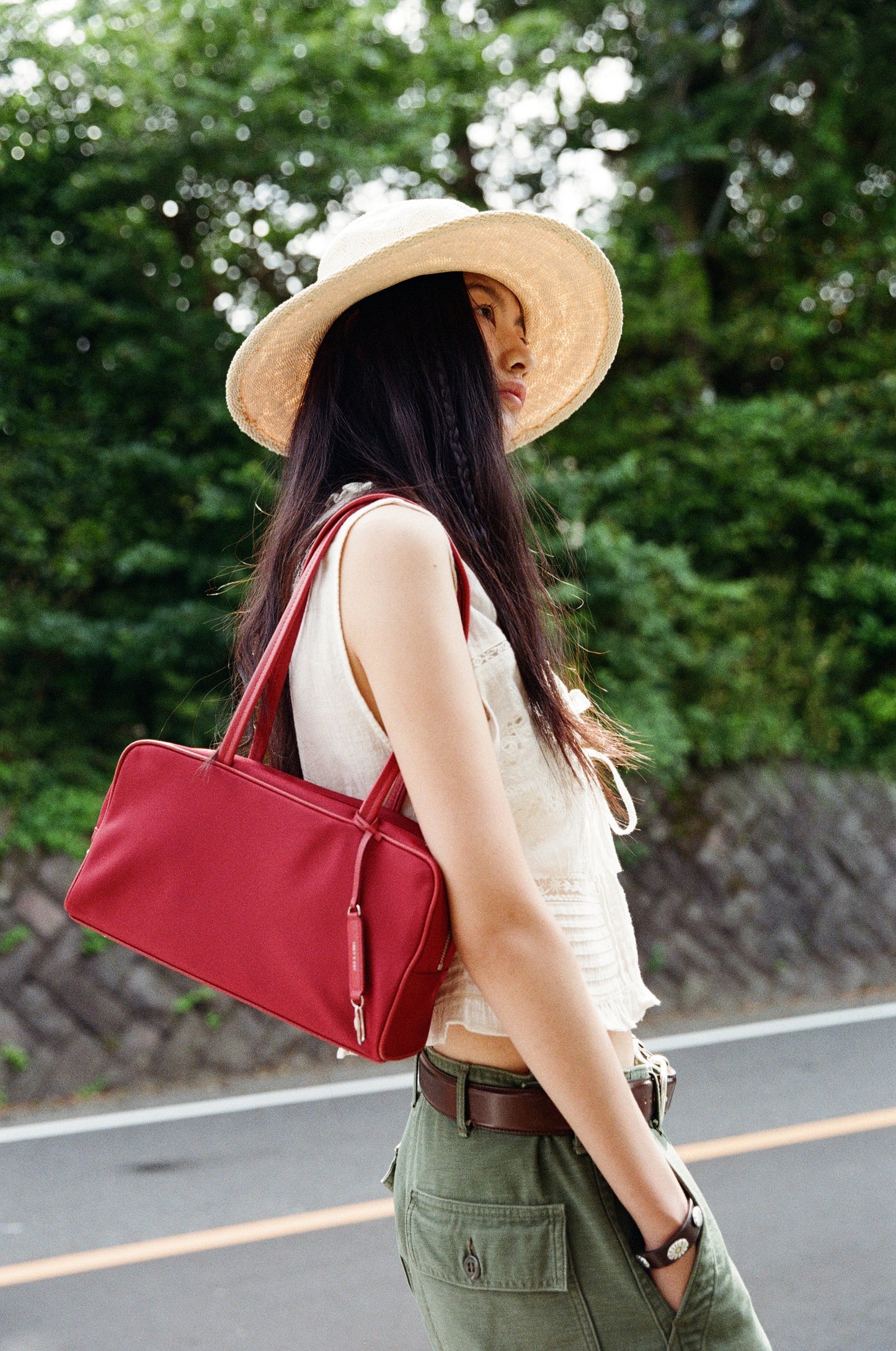 SAC LOQUET NYLON SMALL RED