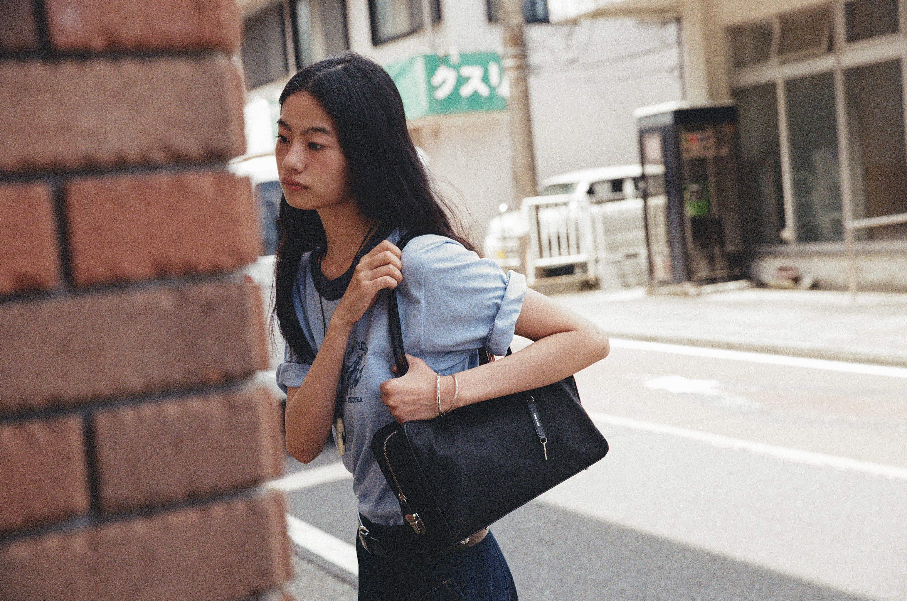 SAC LOQUET NYLON BLACK – TOUT Y EST JP
