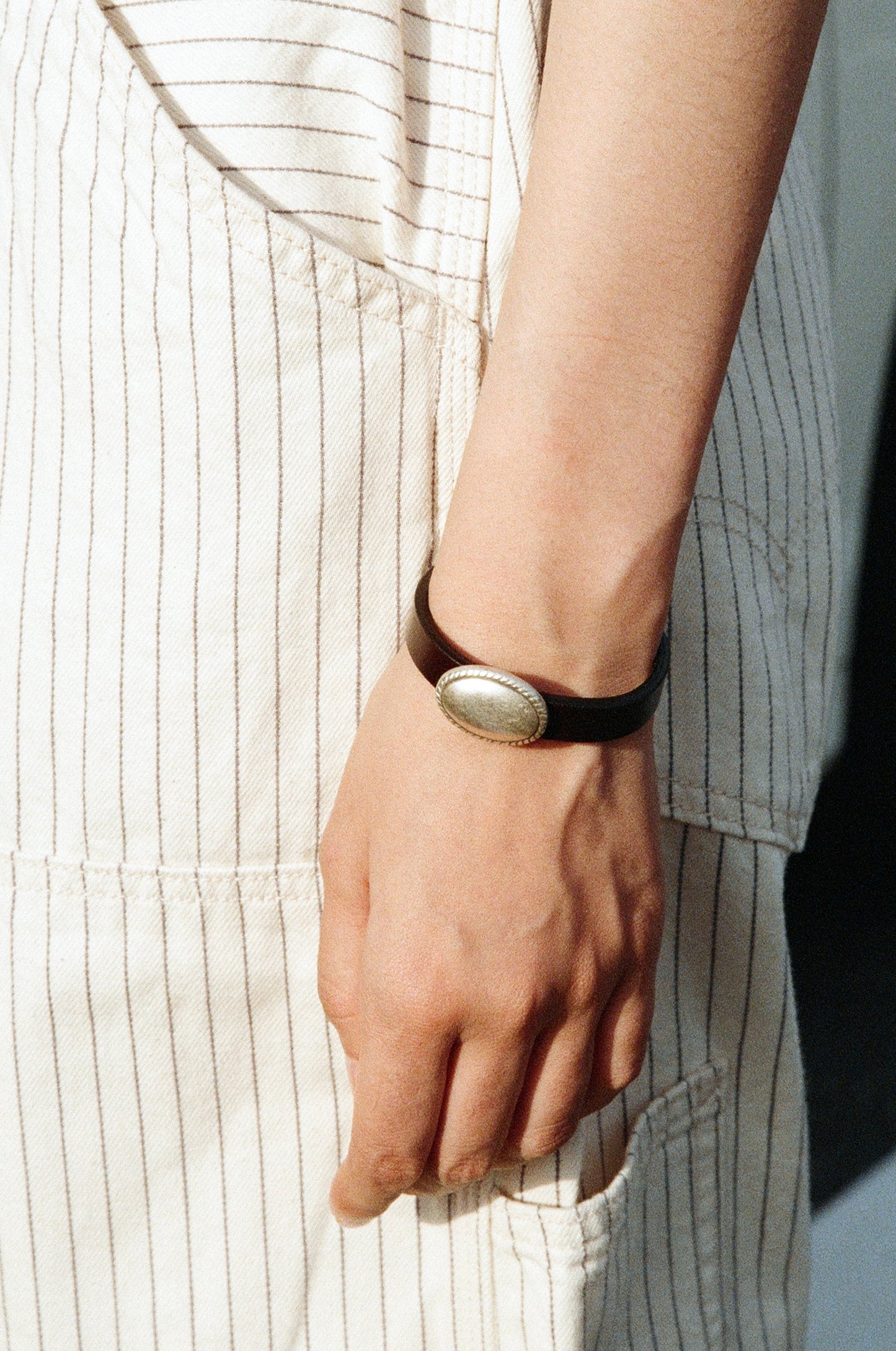 BRACELET OVALE BROWN