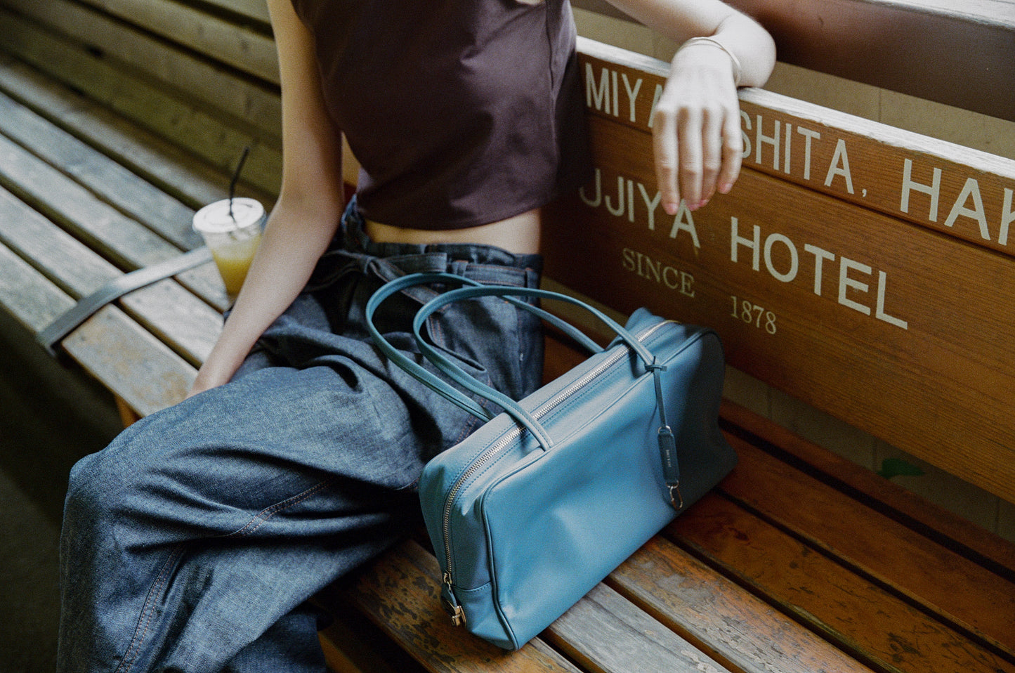 SAC LOQUET NYLON SKYBLUE