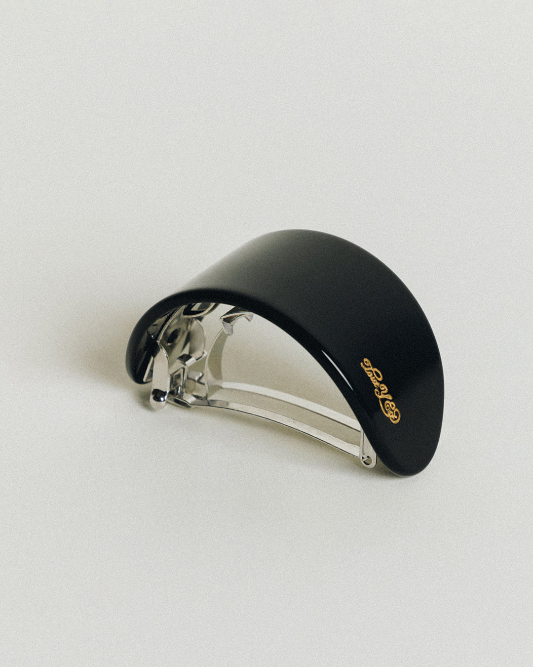 BARRETTE DEMI-LUNE BLACK