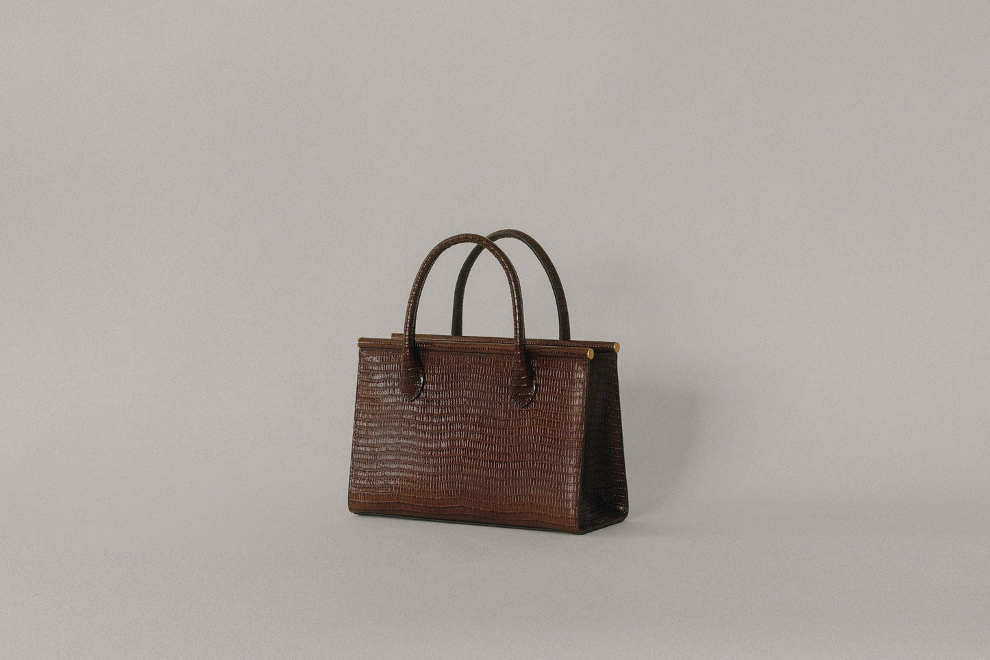 SAC PARALLÈLE MINI LIZARD CHOCOLATE