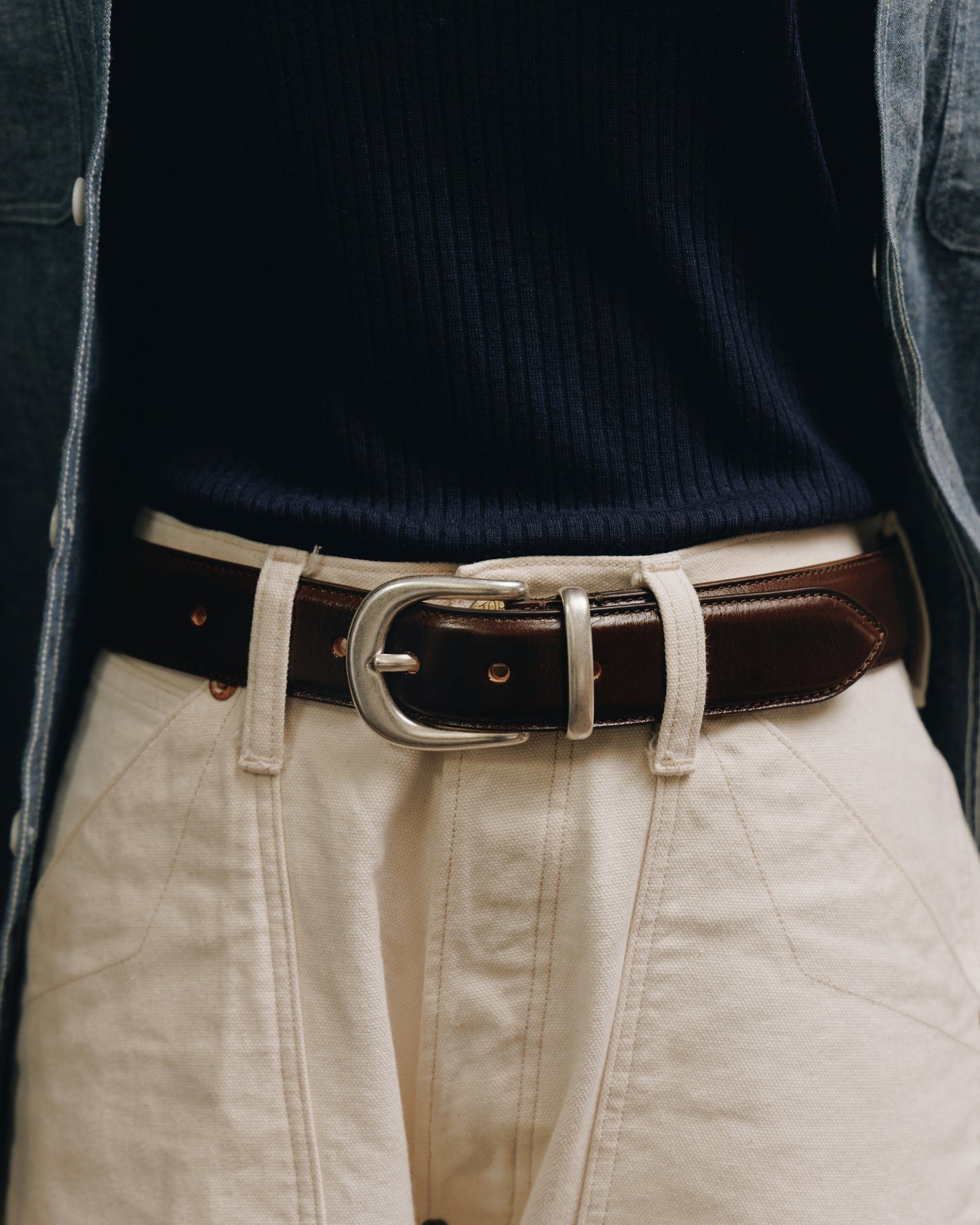 CEINTURE ARQUÉE BROWN