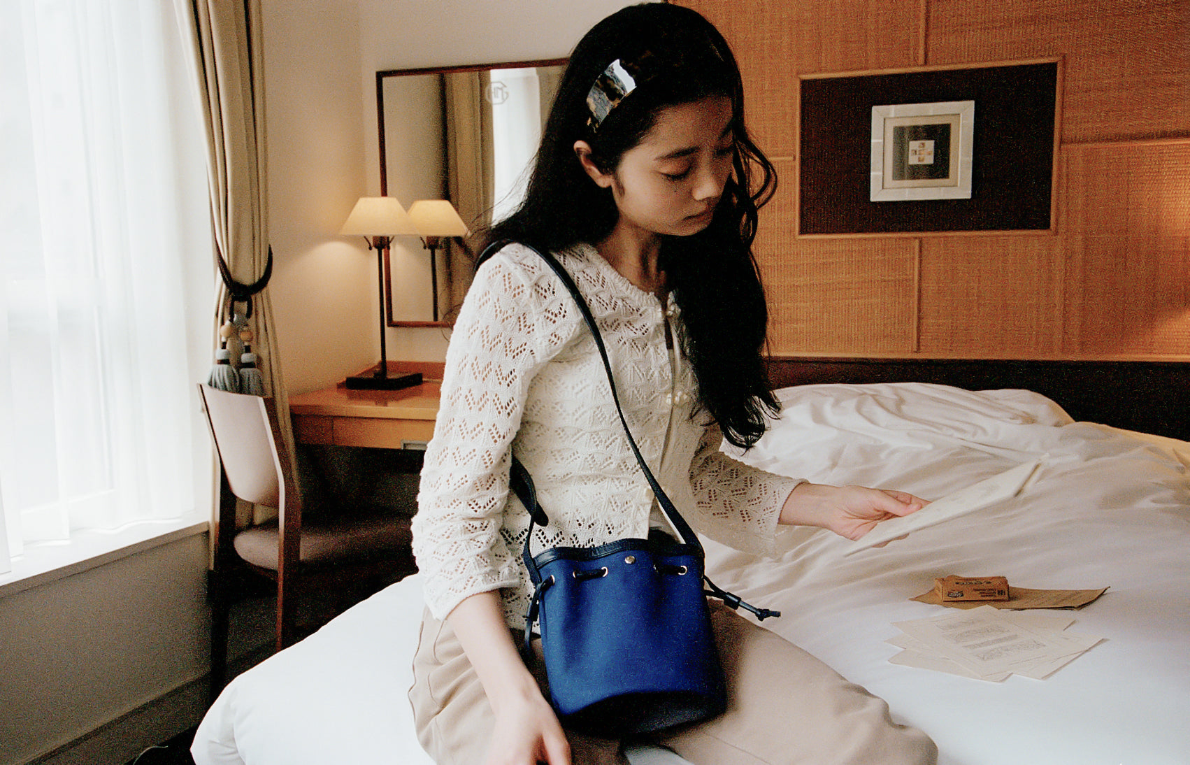SAC COQUILLE BUCKET MINI BLUE – TOUT Y EST JP