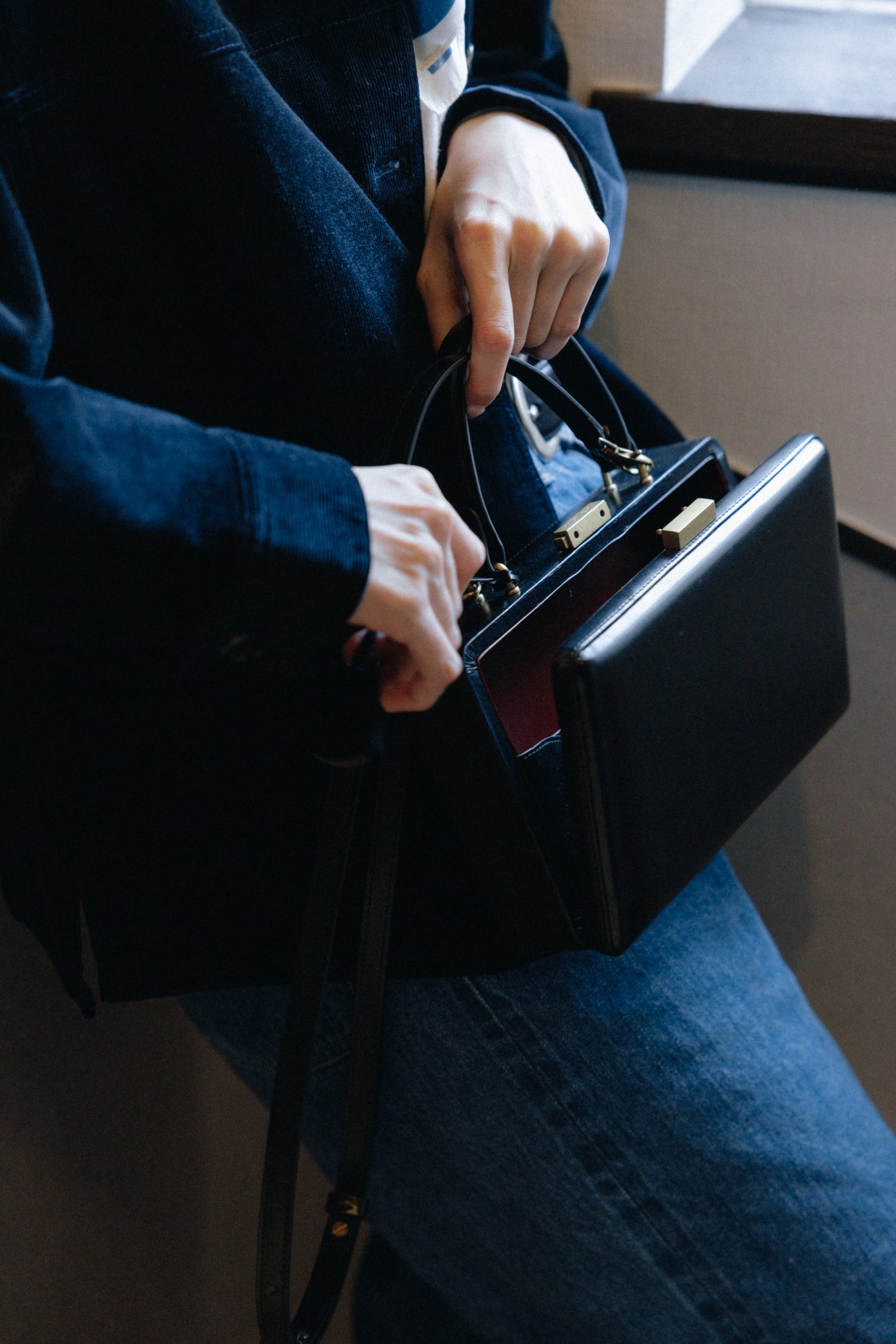 [日本数量限定] SAC CAISSE BLACK