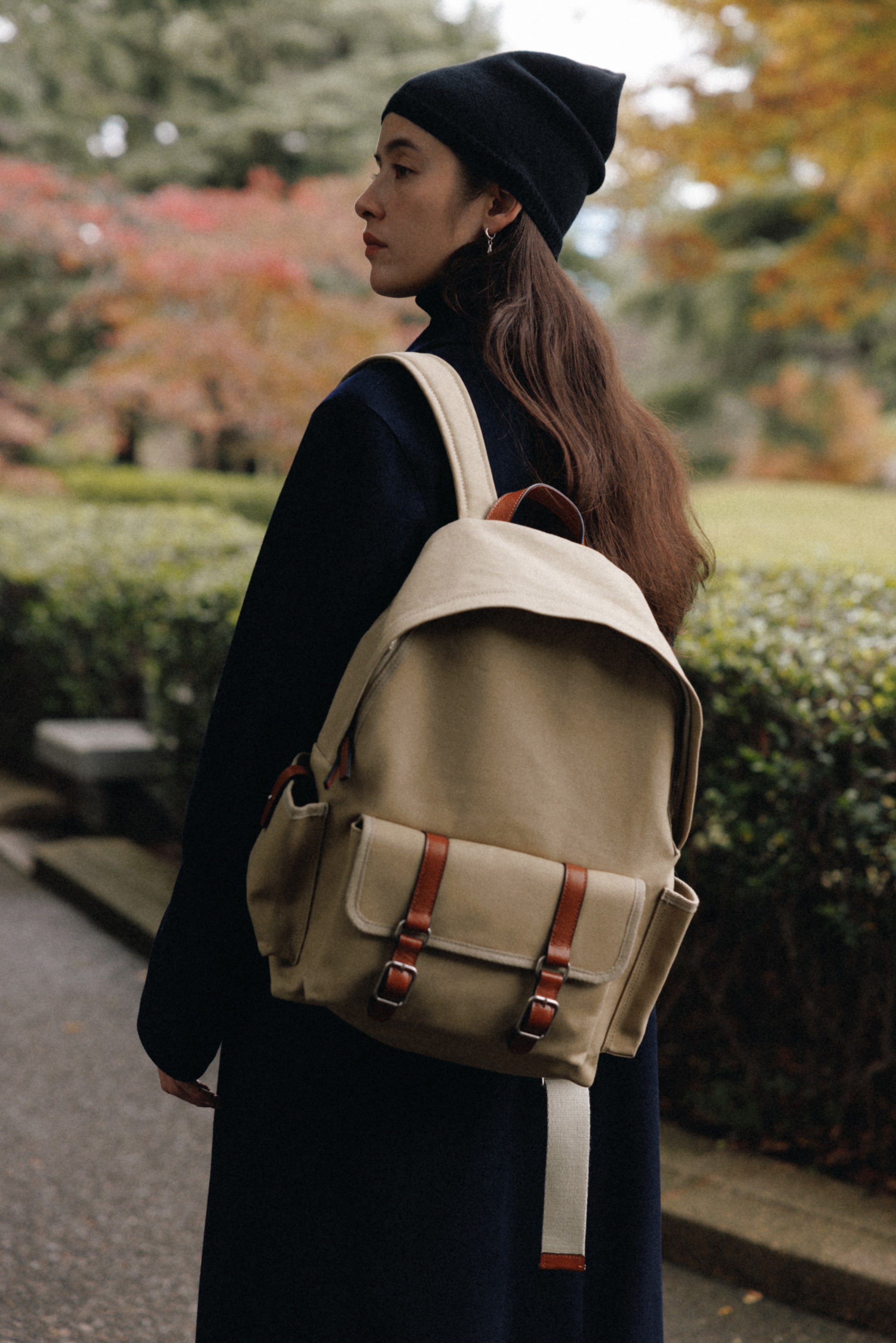 SAC À DOS BOUT BEIGE – TOUT Y EST JP